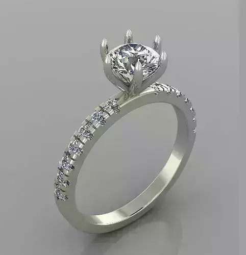 Jewellery Engagement Solitaire Ring