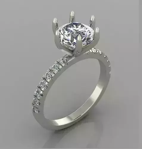 Engagement Solitaire Ring