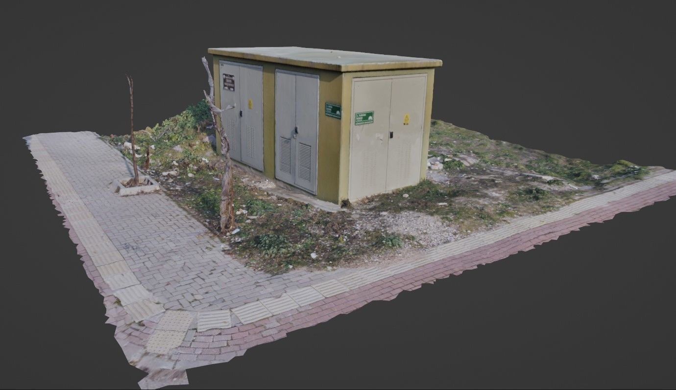 ELECTRICAL -TRANSFORMER - Scanned 3D model 3D model_1