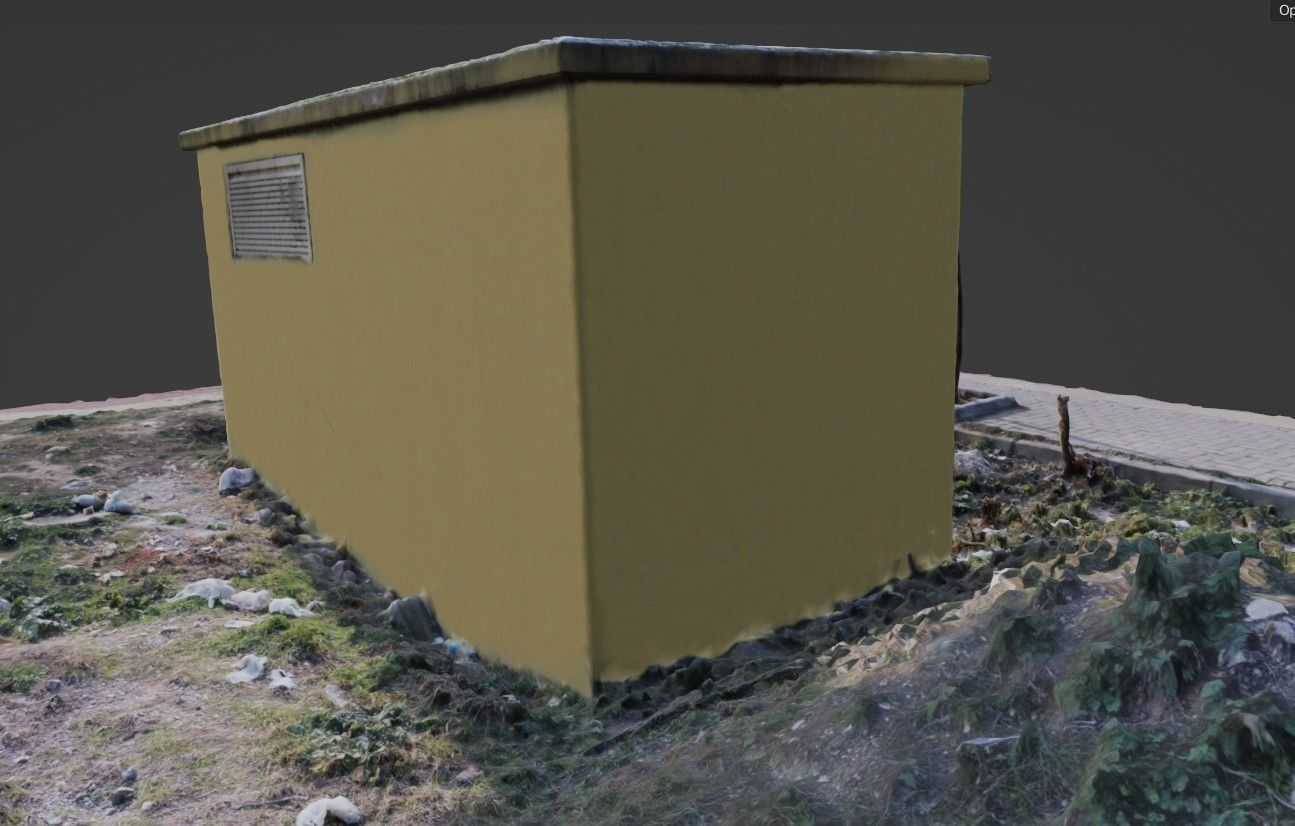 ELECTRICAL -TRANSFORMER - Scanned 3D model 3D model_4