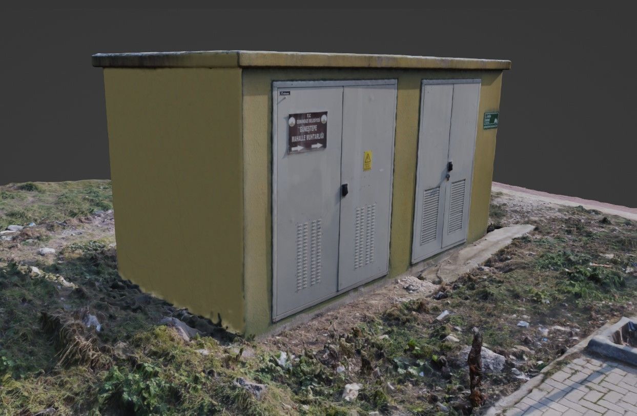 ELECTRICAL -TRANSFORMER - Scanned 3D model 3D model_5