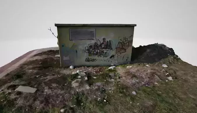 ELECTRICAL -TRANSFORMER - Scanned 3D model 