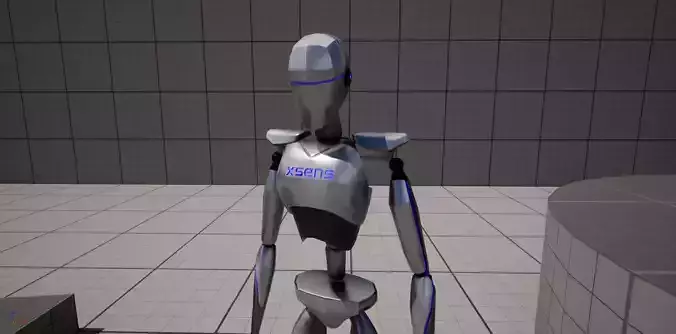 XSENS Mocap Retarget Project for Unreal Engine Free low-poly 3D model