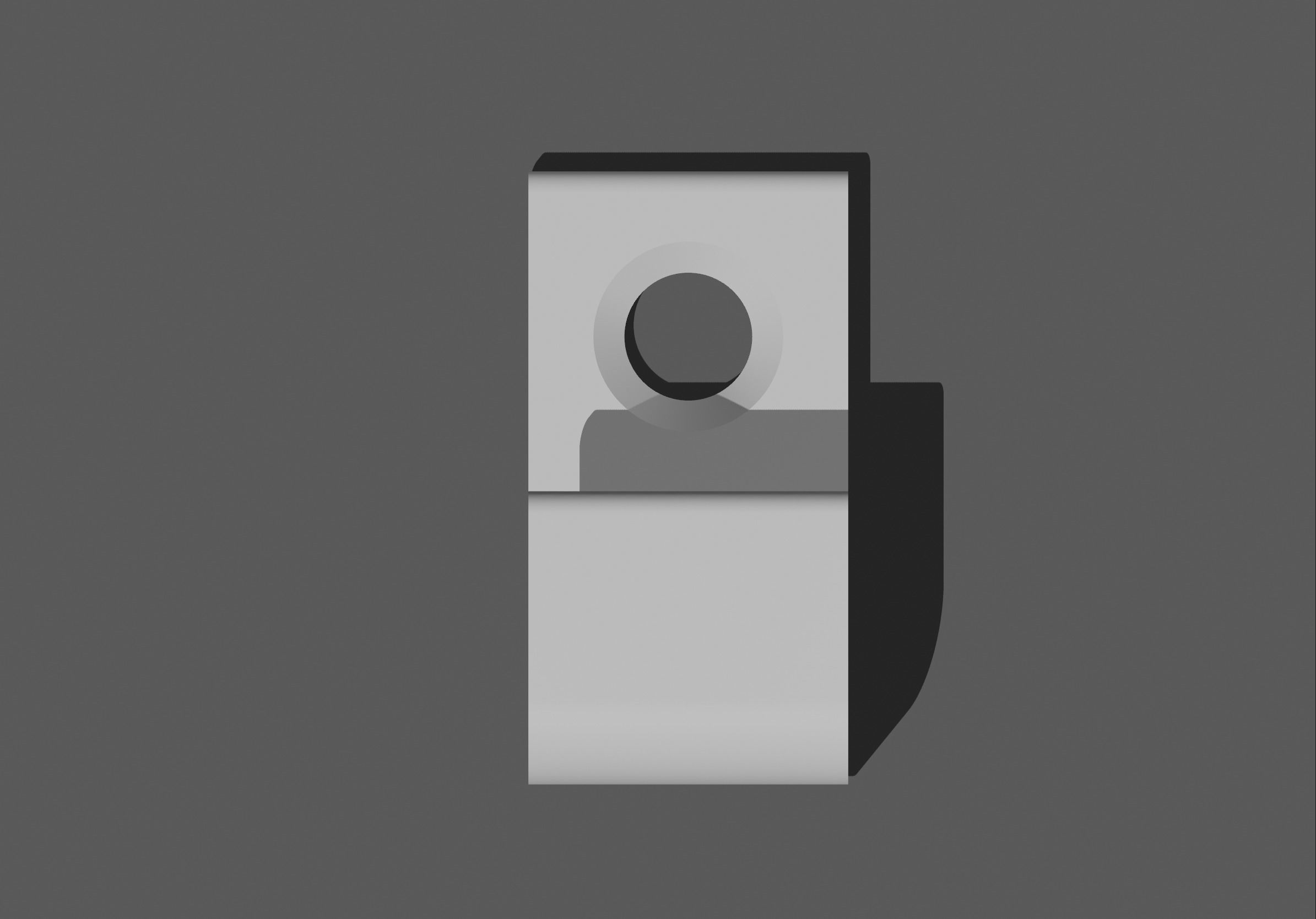 LED Strip Mount - for Waterproof LED 3D print model_1