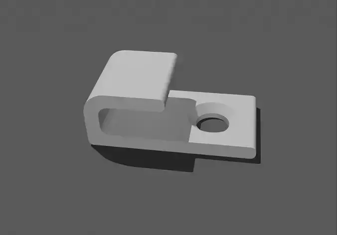 LED Strip Mount - for Waterproof LED 3D print model