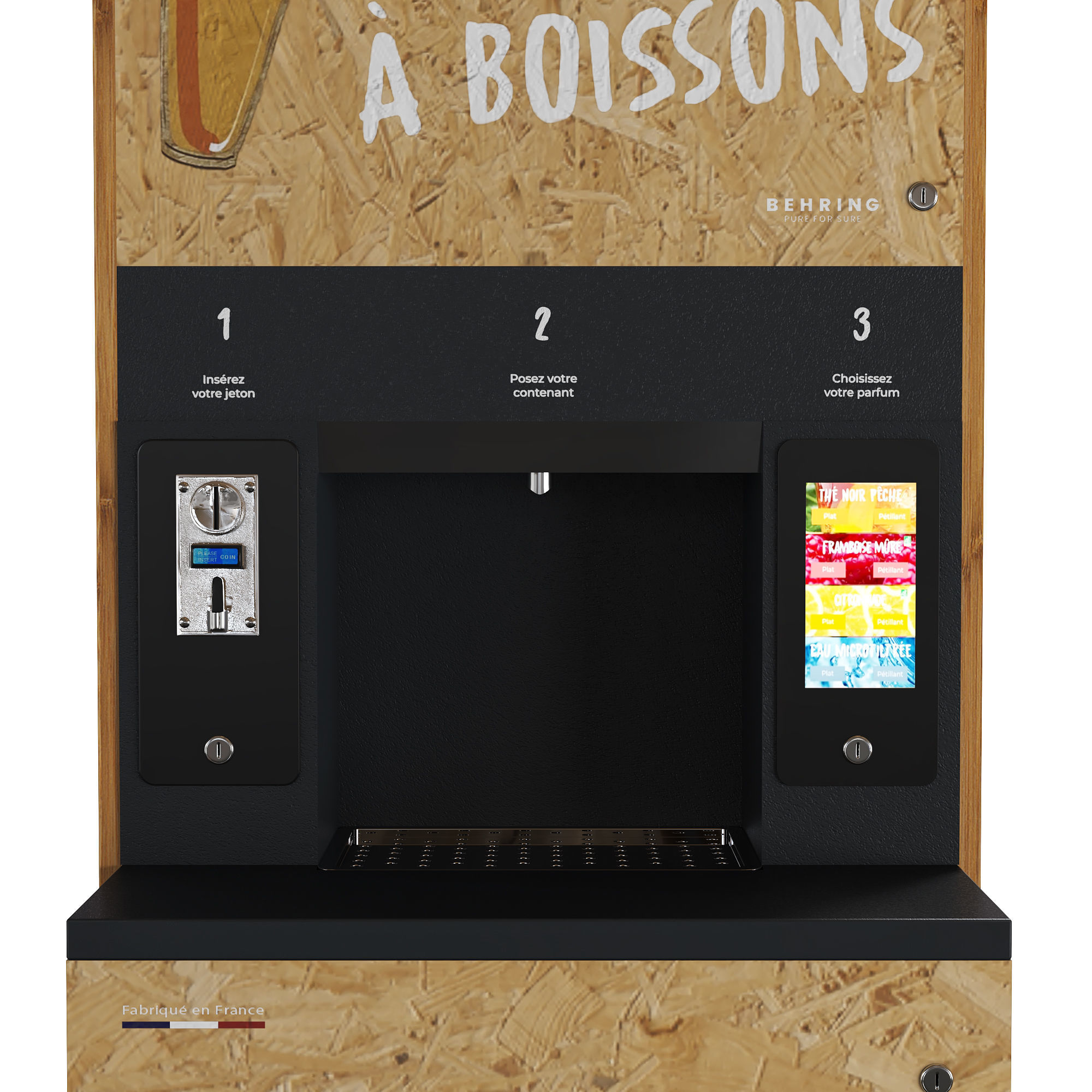 Behring LA FABRIK a BOISSONS Low-poly 3D model_1