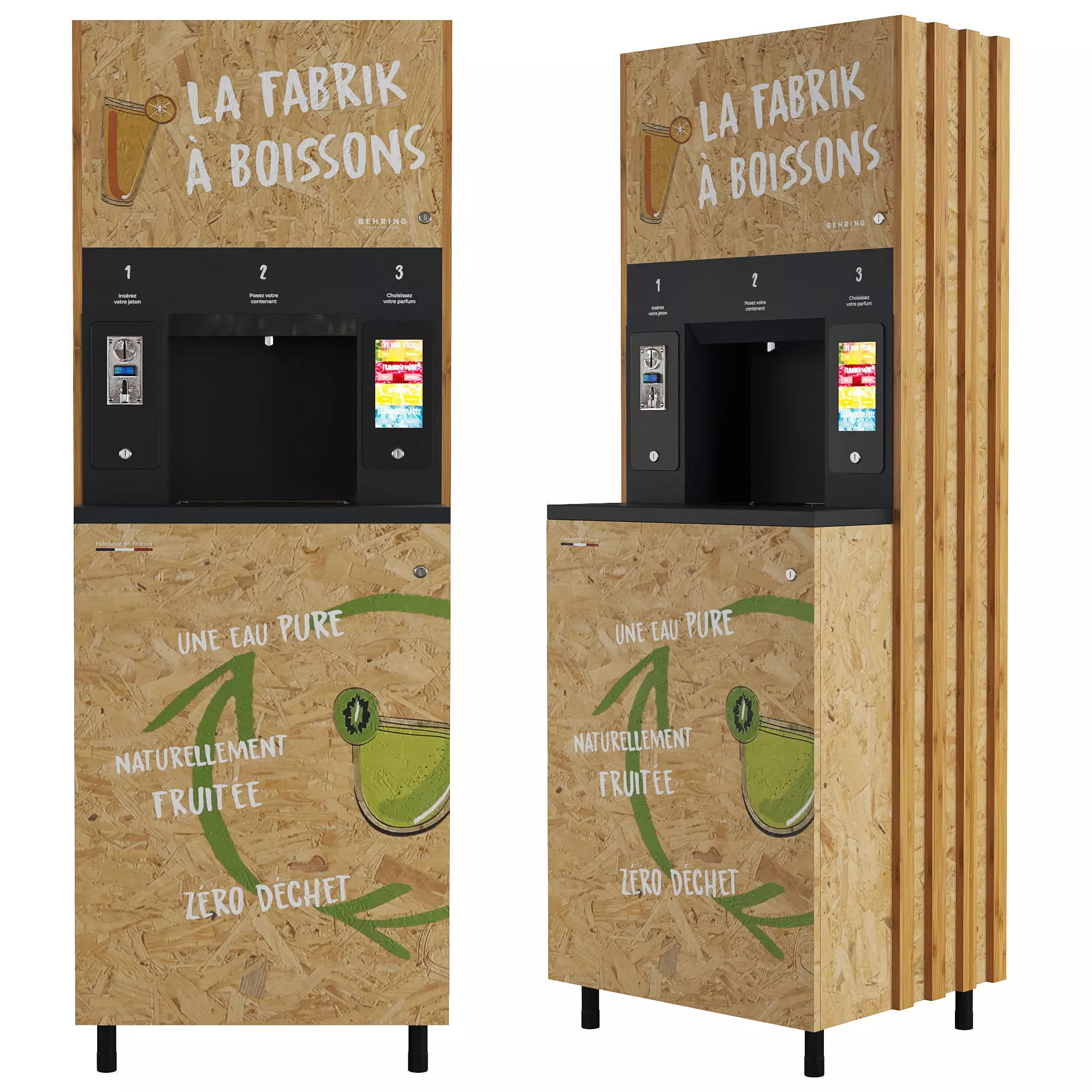 Behring LA FABRIK a BOISSONS Low-poly 3D model_0