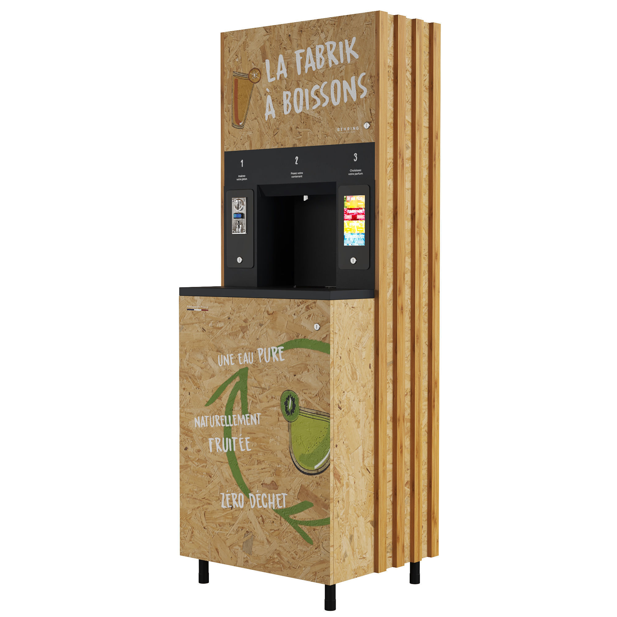 Behring LA FABRIK a BOISSONS Low-poly 3D model_3