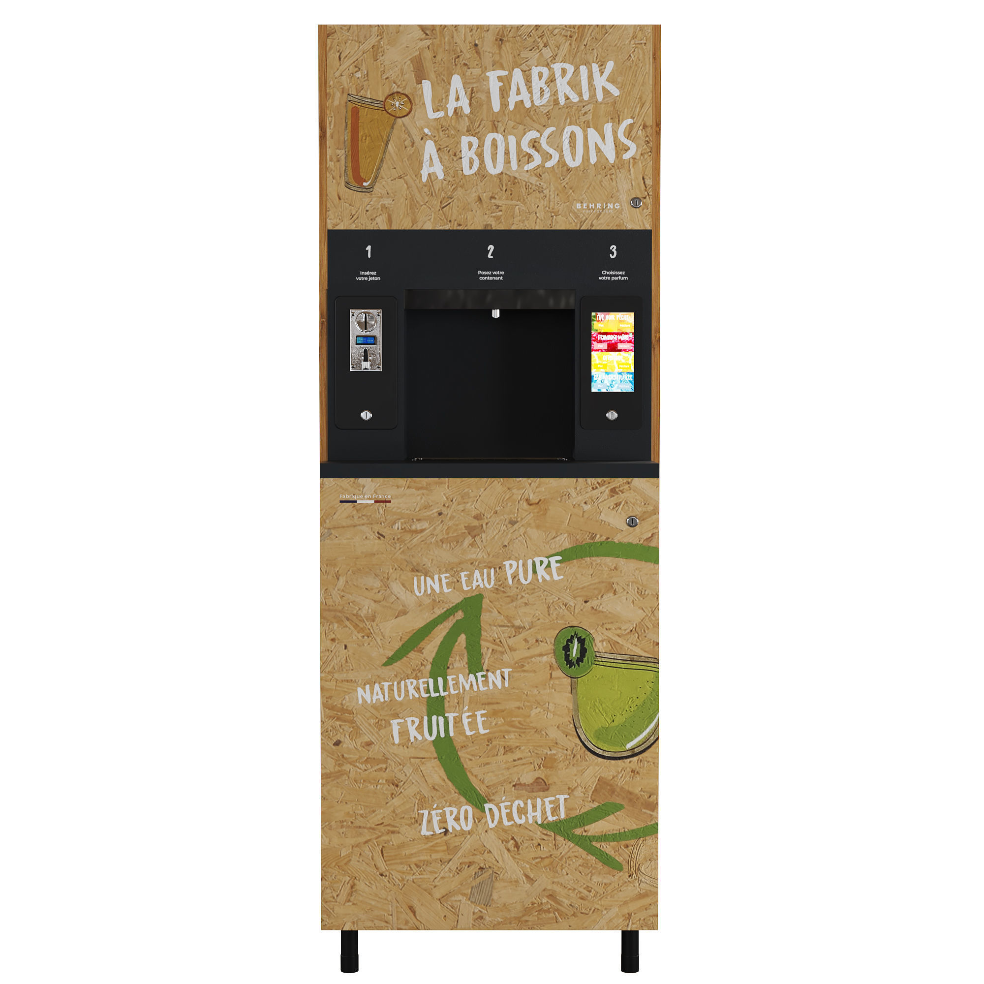 Behring LA FABRIK a BOISSONS Low-poly 3D model_2