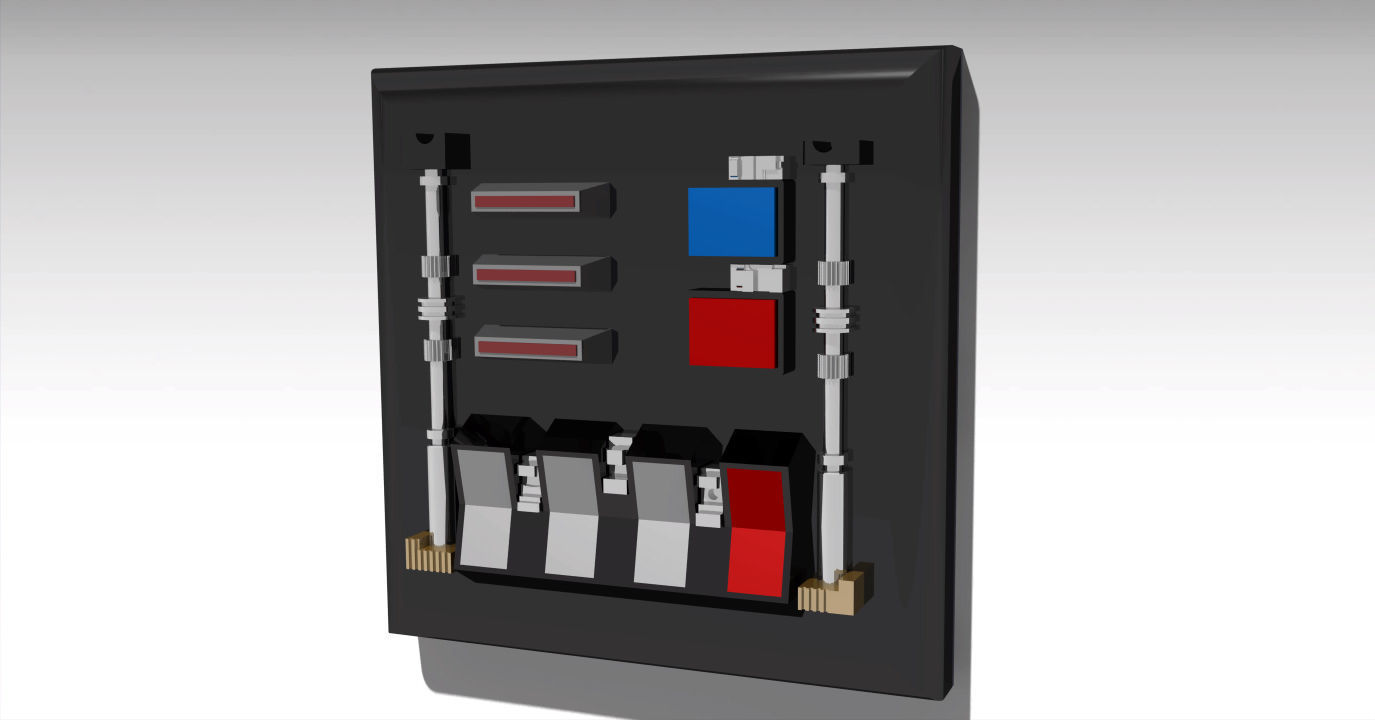 Darth Vader Chest Box ESB 3D model 3D printable | CGTrader