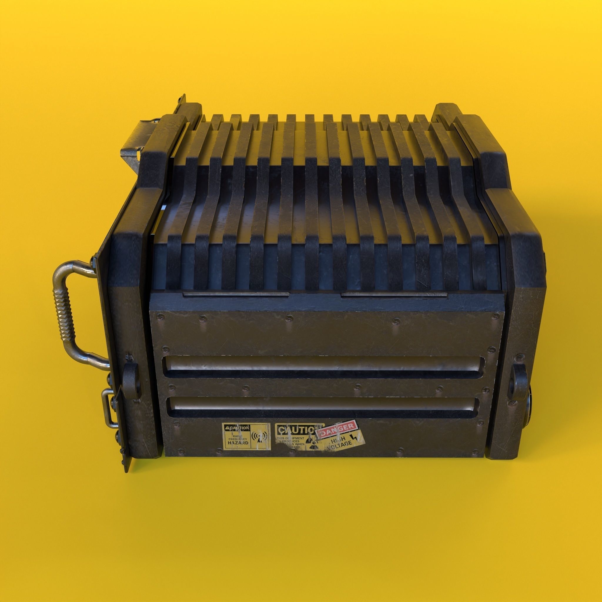 SCI-FI Console BIOX23001 Low-poly 3D model_5