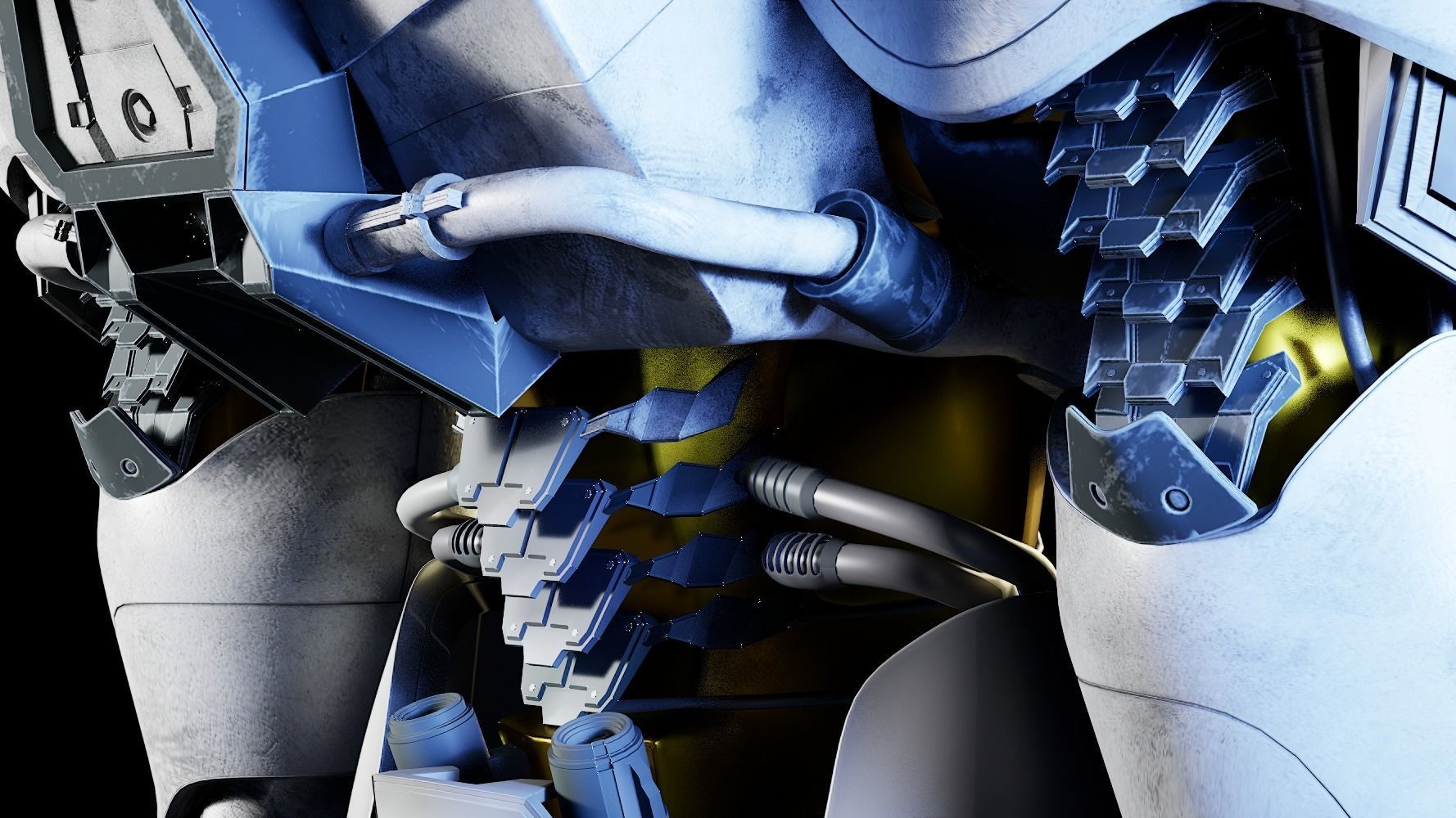 Stacraft Mariner 3D Low-poly 3D model_8