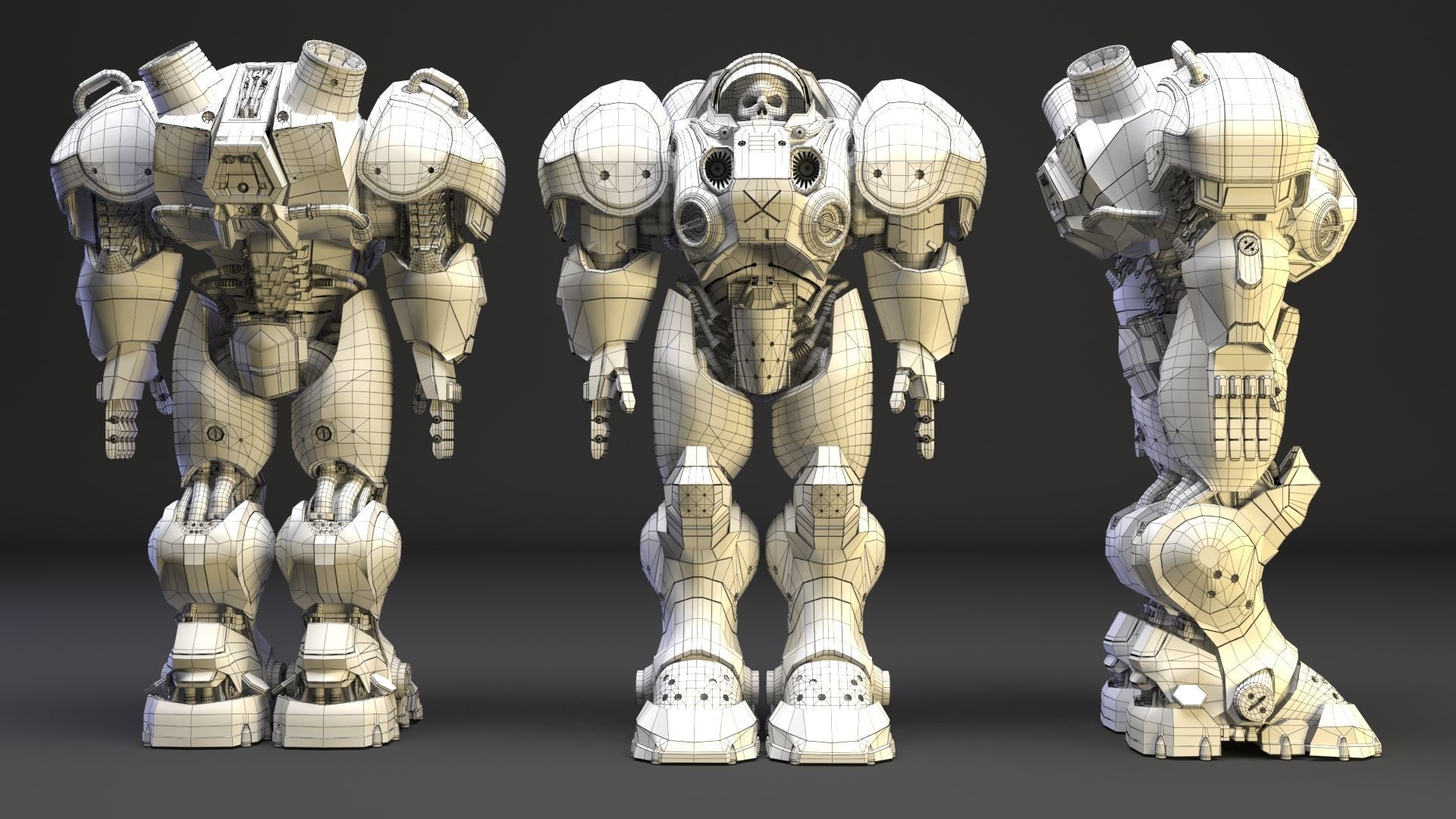 Stacraft Mariner 3D Low-poly 3D model_11