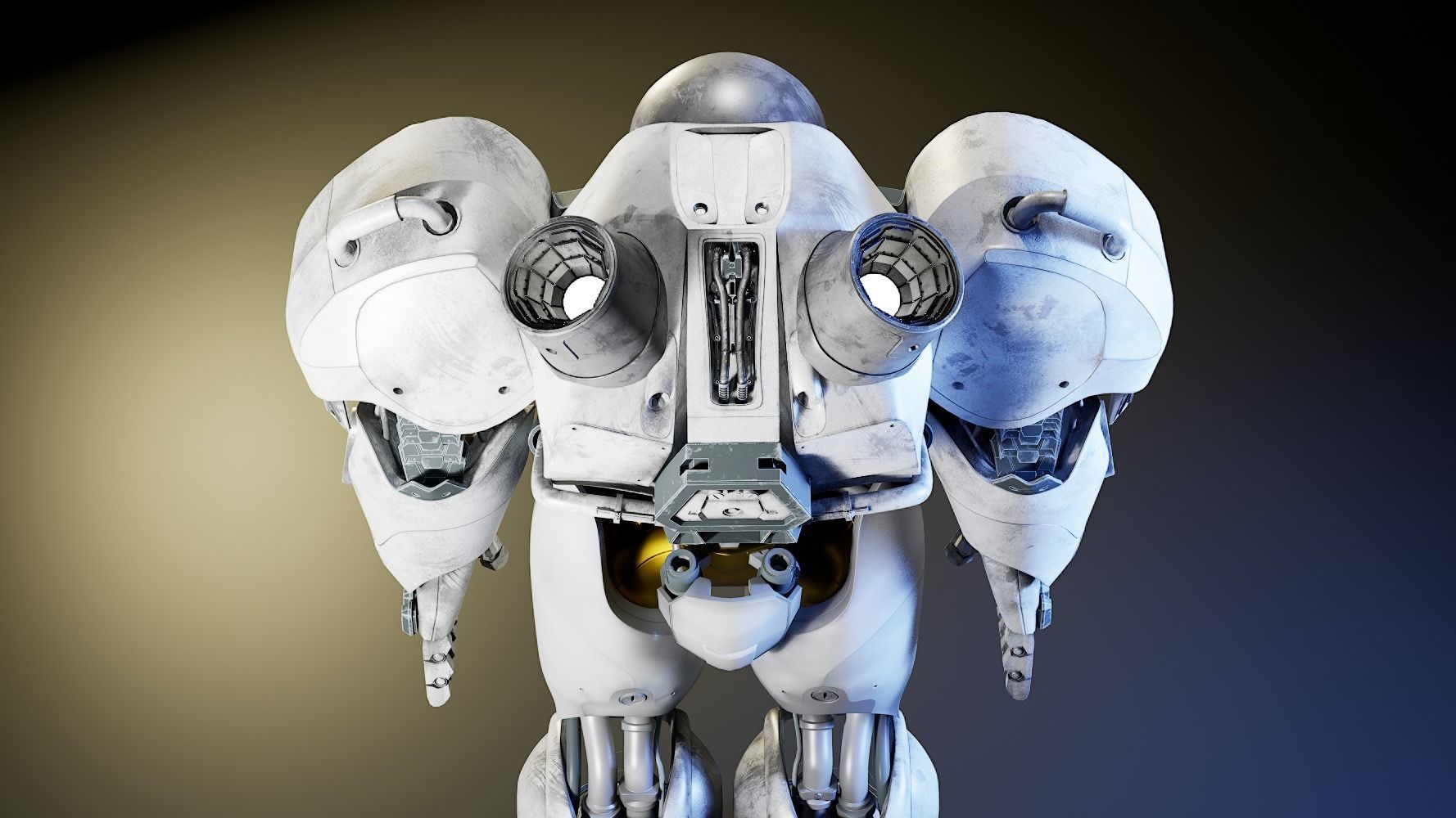 Stacraft Mariner 3D Low-poly 3D model_9