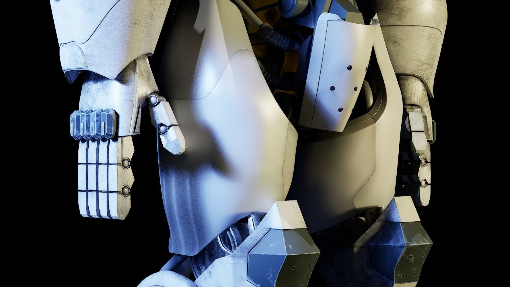 Stacraft Mariner 3D Low-poly 3D model_3