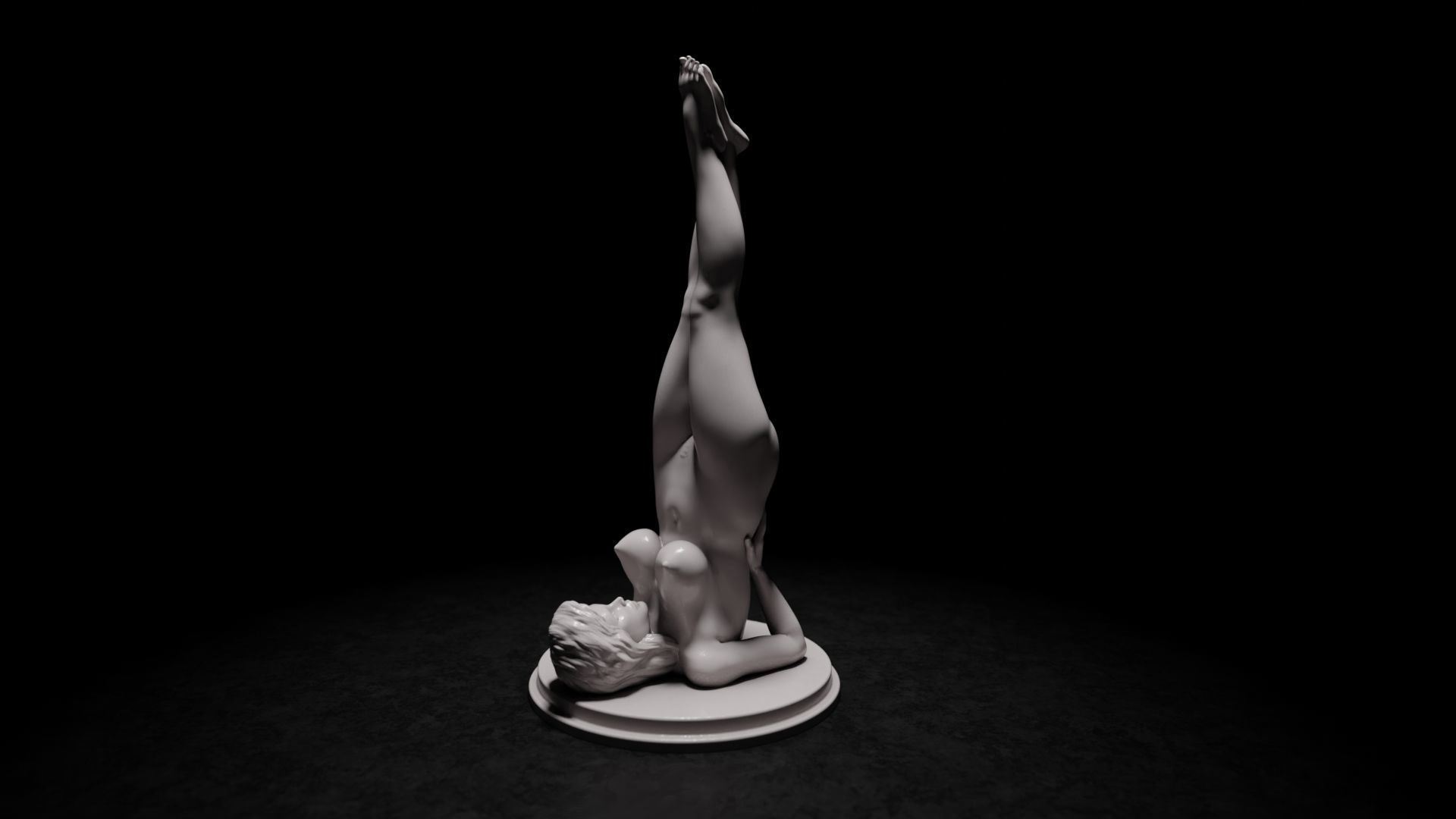 Sexy girl 48 - Supportless print 3D print model_14