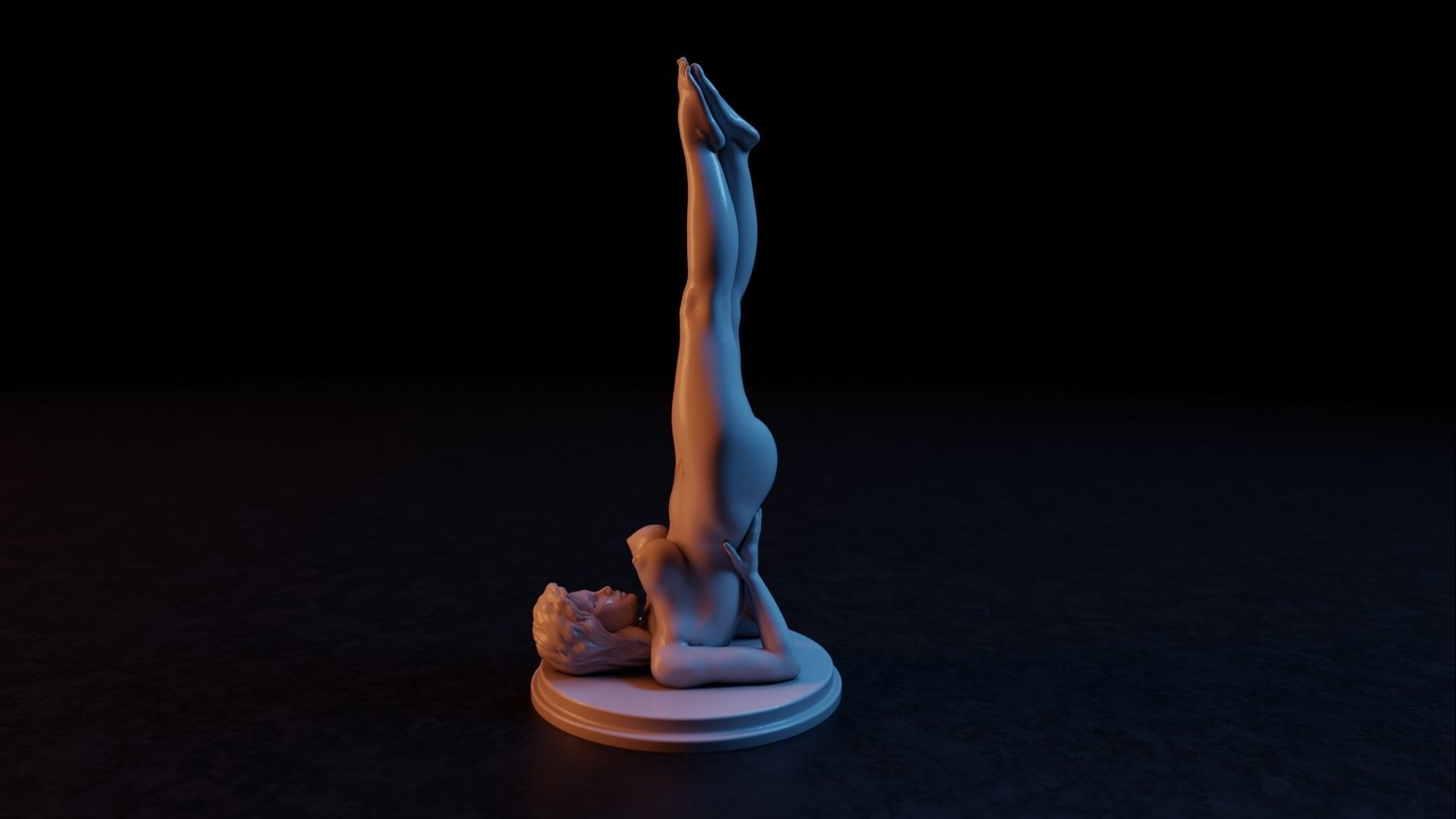 Sexy girl 48 - Supportless print 3D print model_19