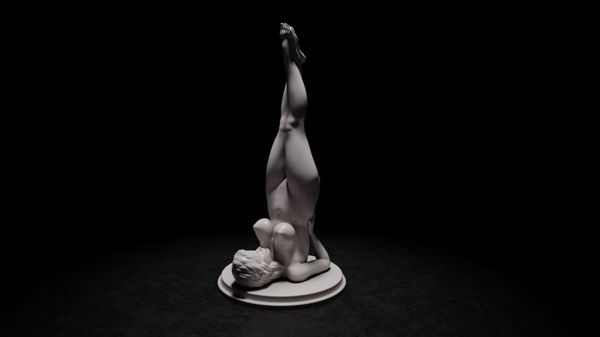 Sexy girl 48 - Supportless print 3D print model_13