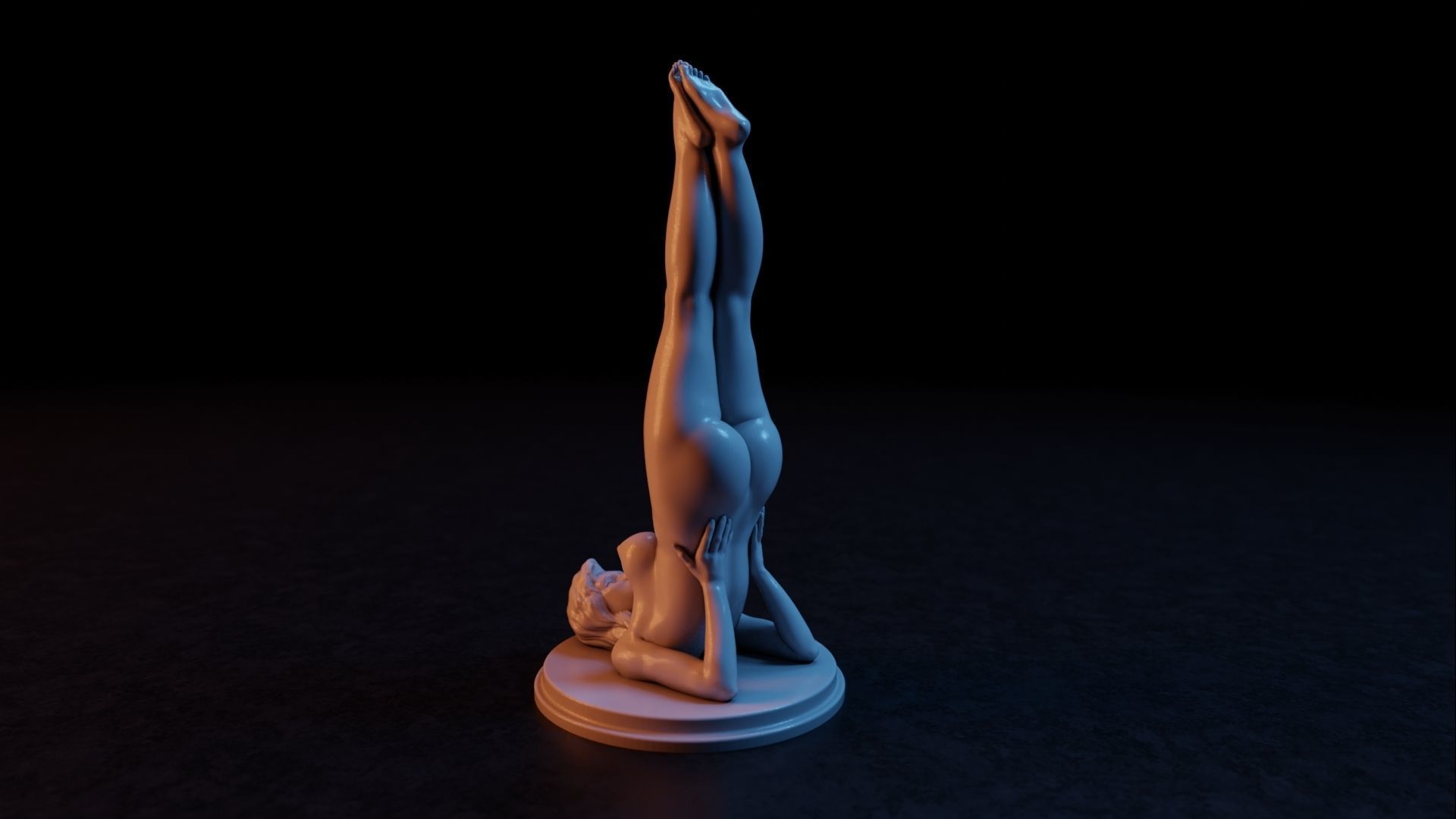 Sexy girl 48 - Supportless print 3D print model_16