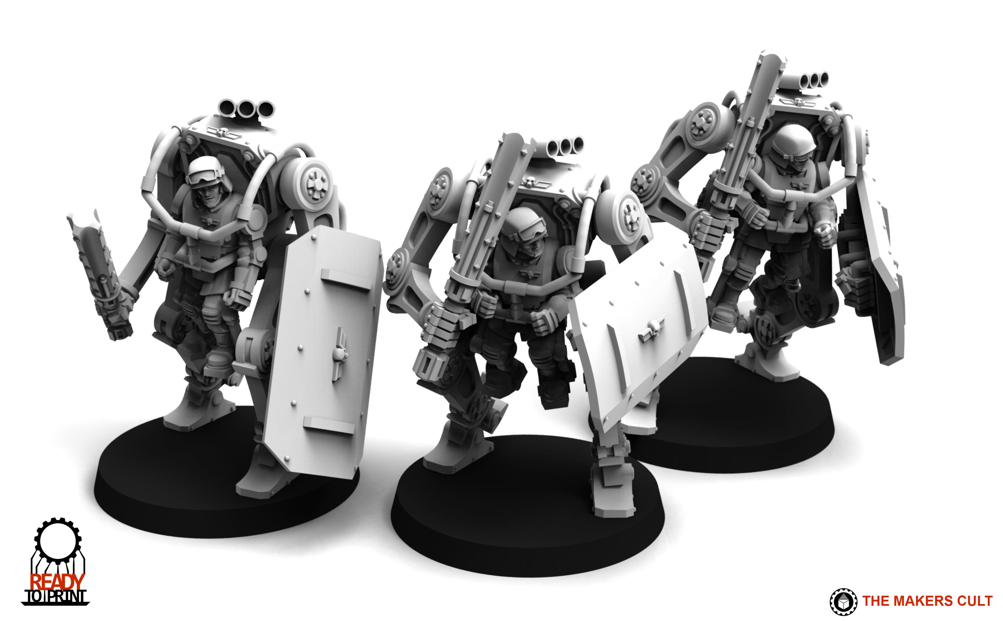 Universal Guard - Exo Suit Builder 3D print model_9