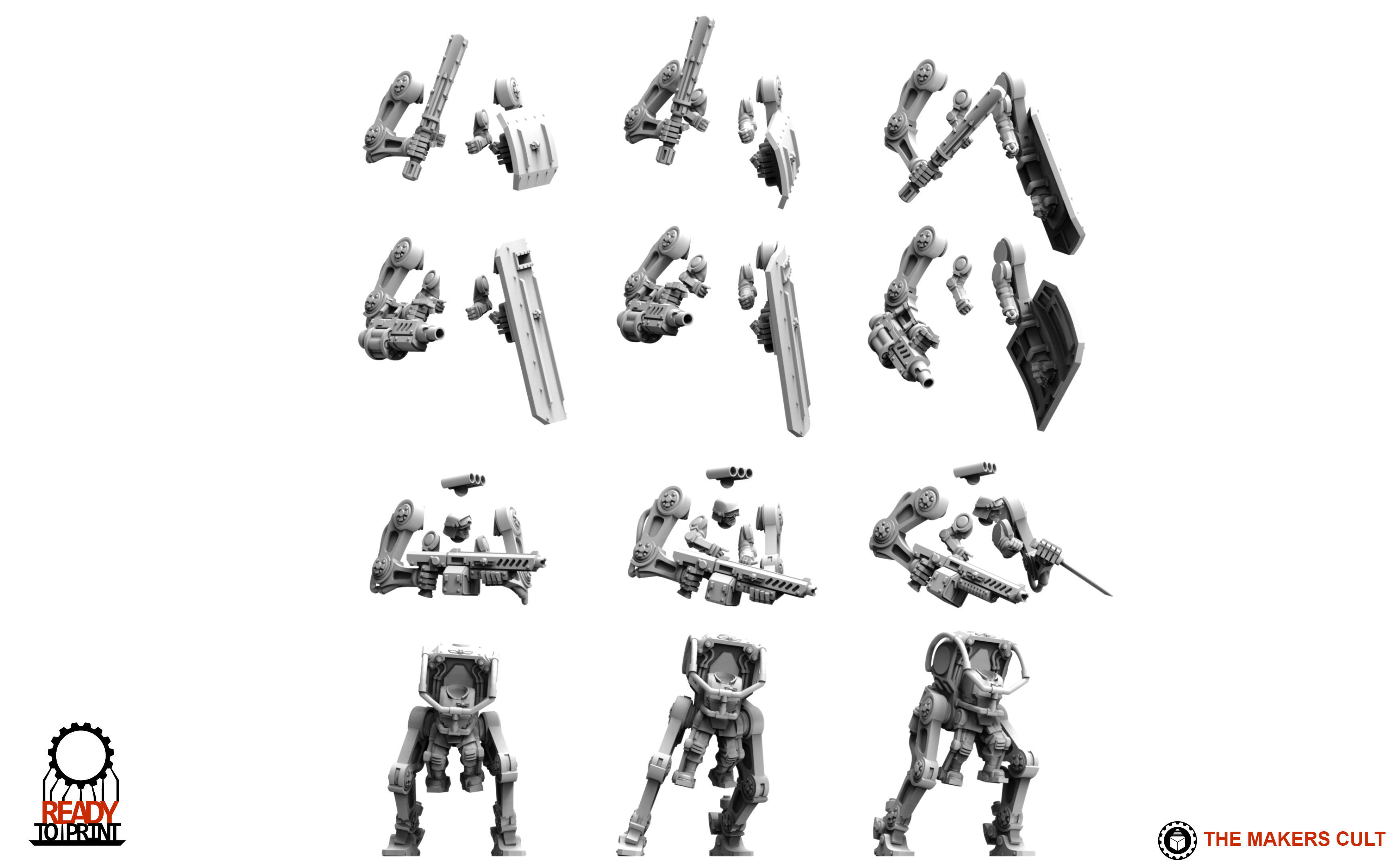 Universal Guard - Exo Suit Builder 3D print model_5