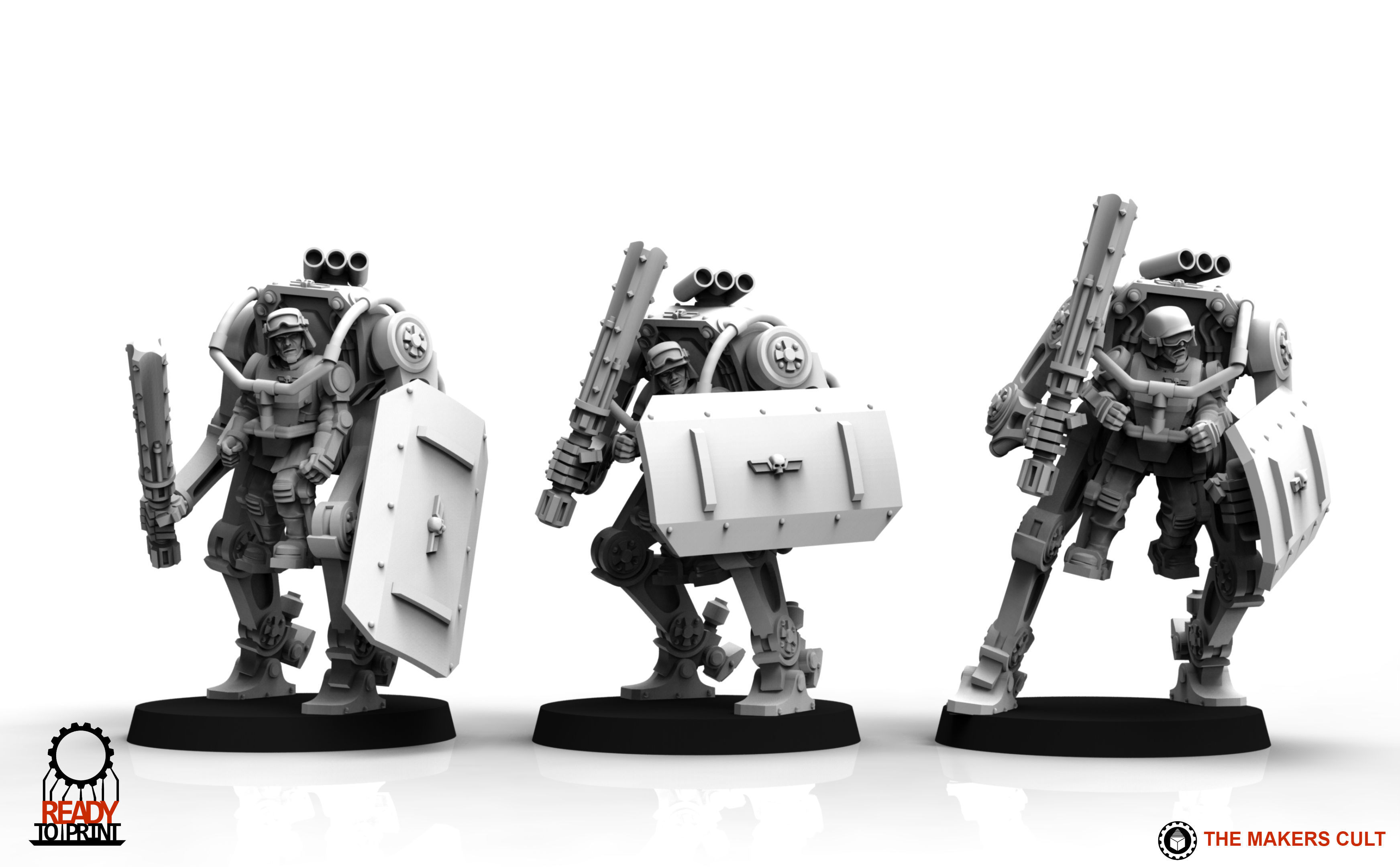 Universal Guard - Exo Suit Builder 3D print model_4