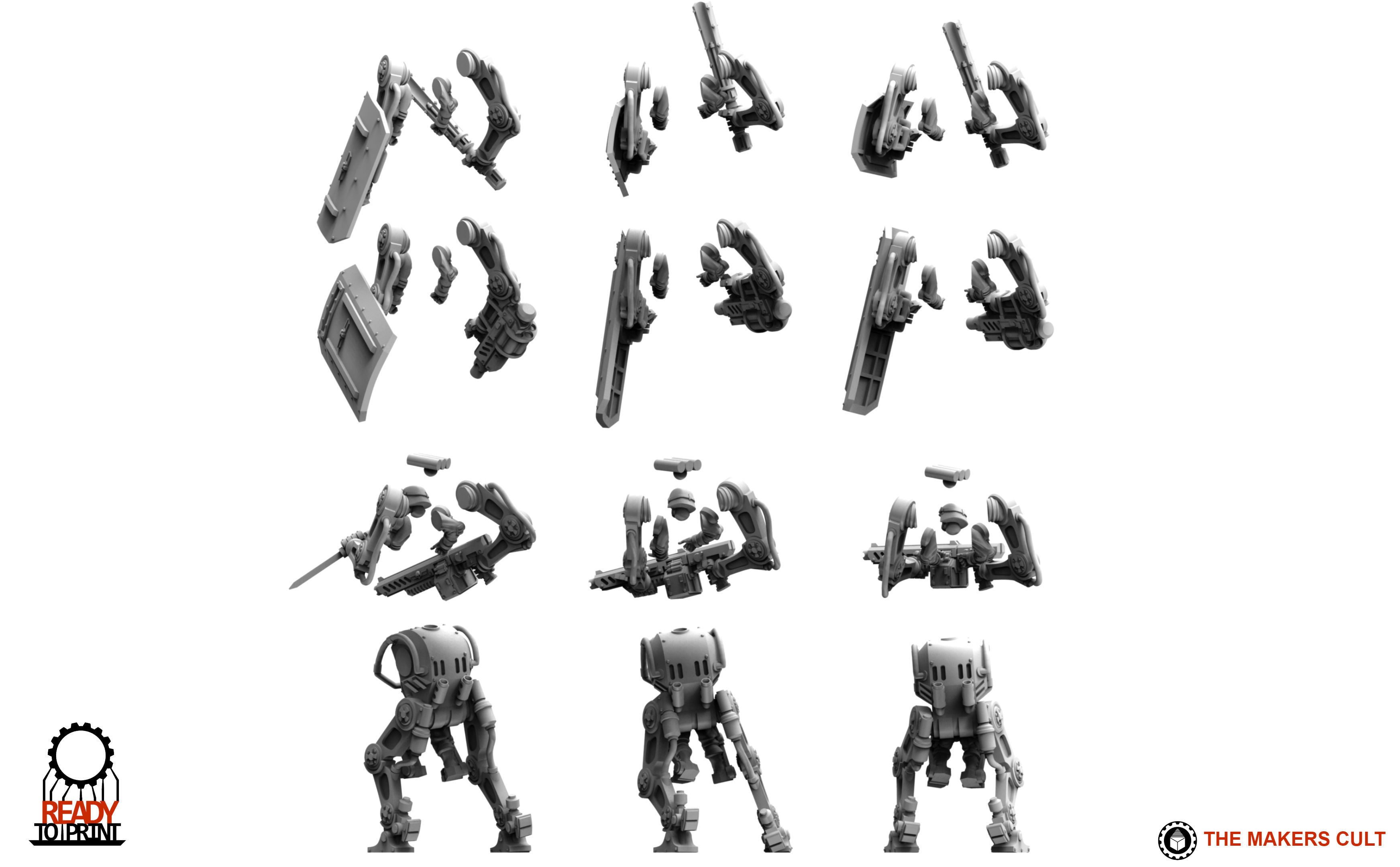 Universal Guard - Exo Suit Builder 3D print model_6