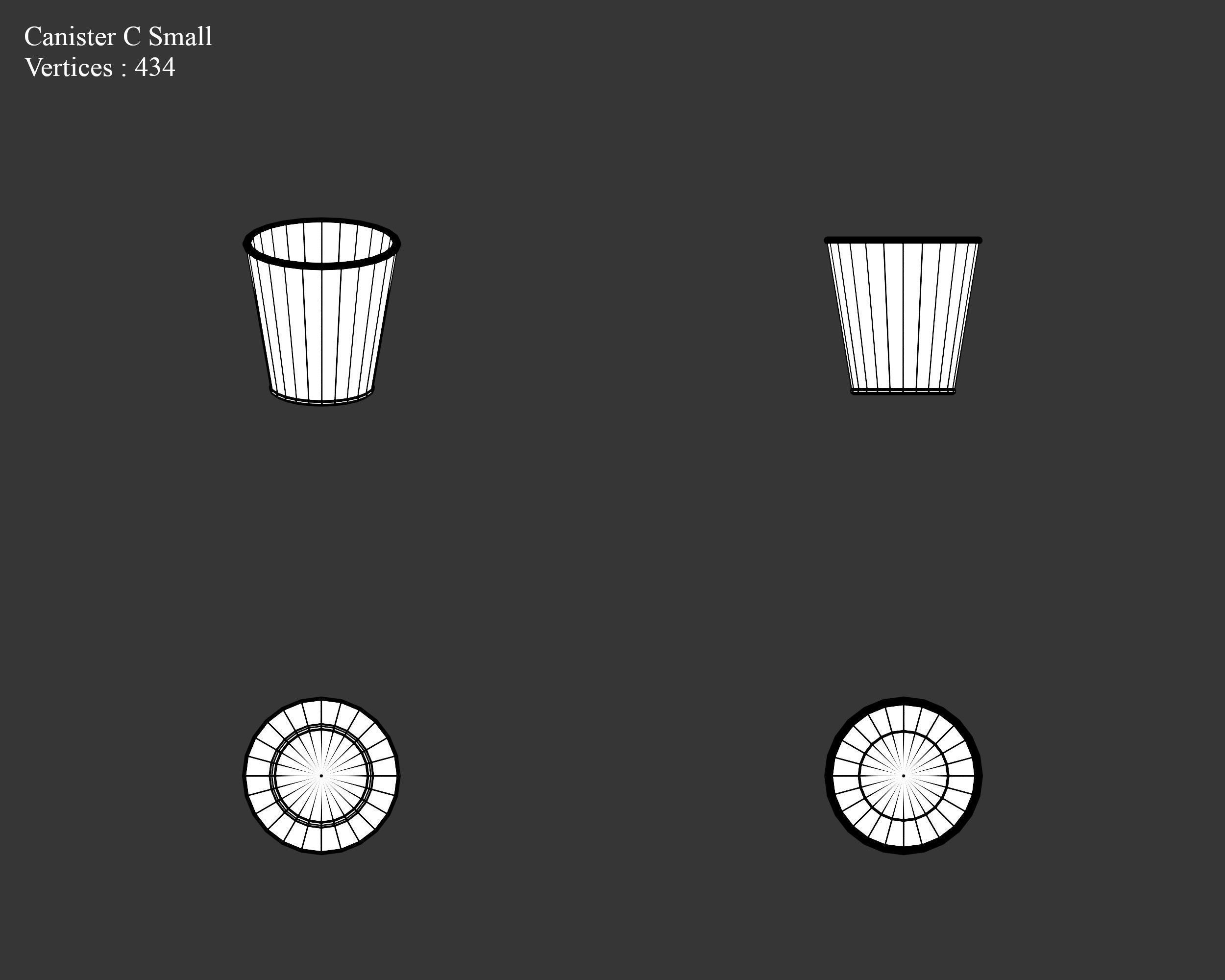 Medieval Collection Containers Barrels and Buckets _20