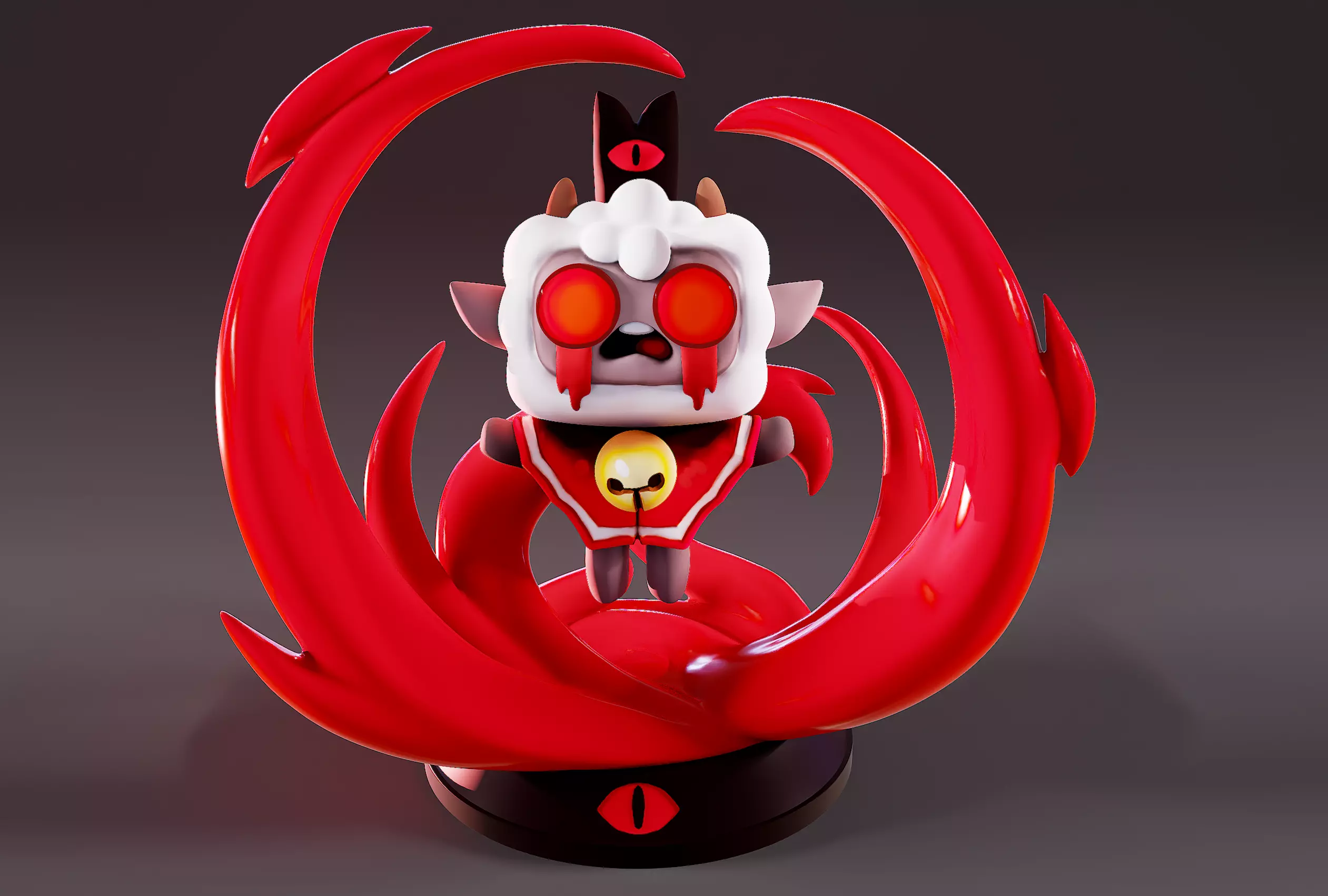 Cult Of The Lamb Printable Figure 3D print model