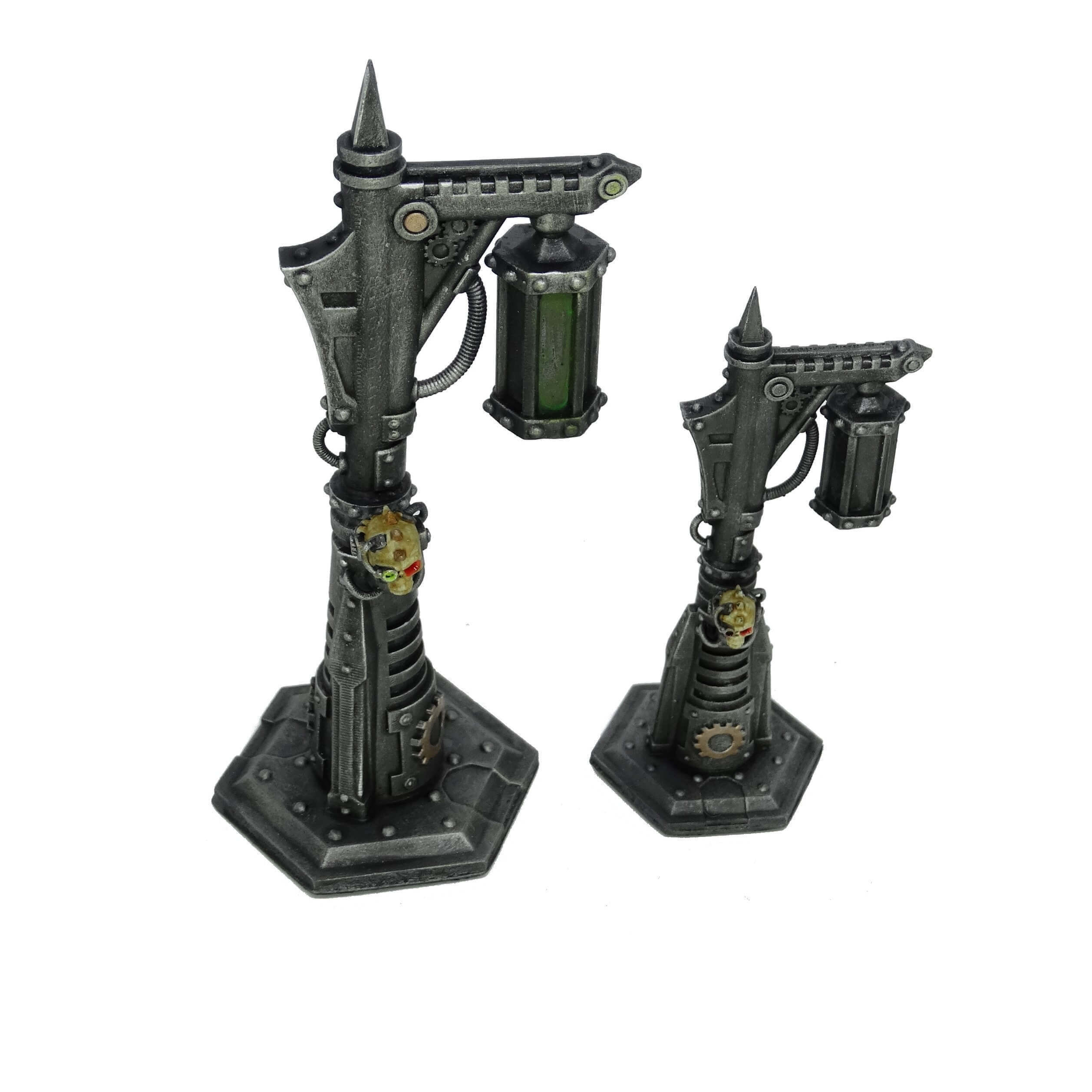 Gothic Sci Fi City Scatter Terrain Pack A  3D print model_4