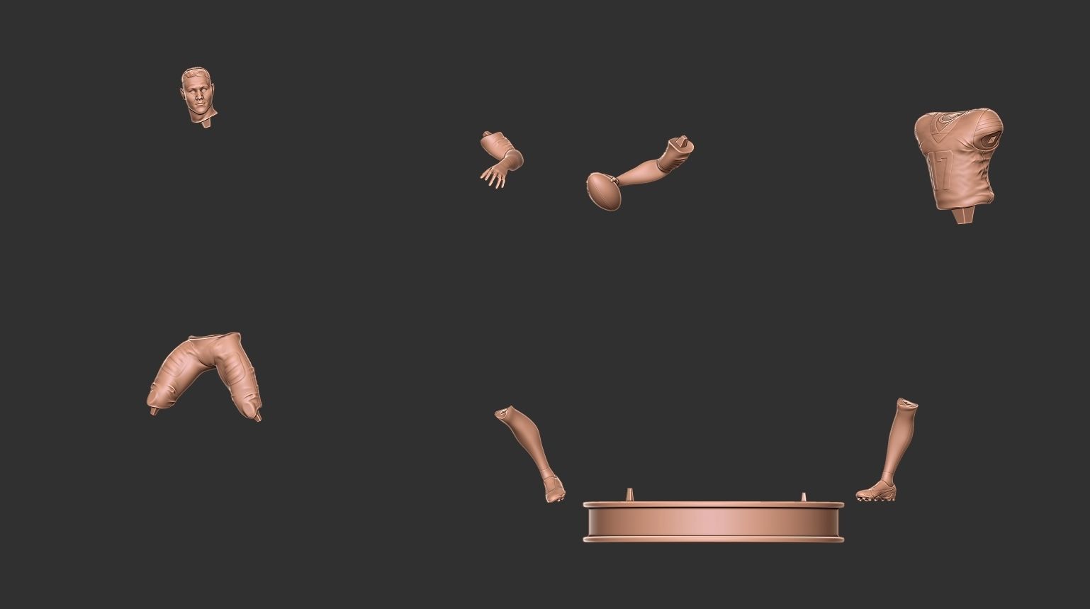 Josh Allen 3D print model_16