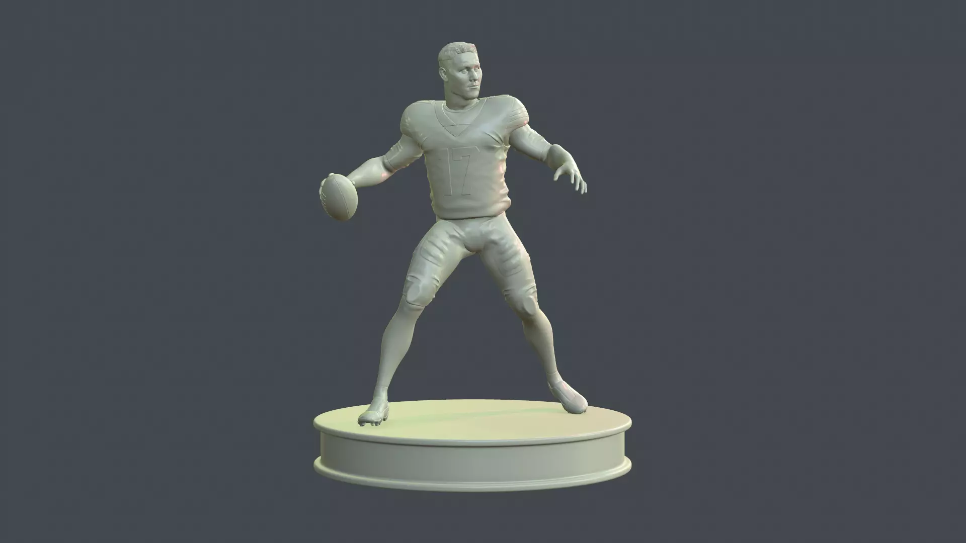 Josh Allen 3D print model_0
