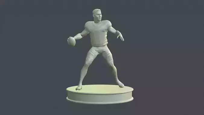 Josh Allen 3D print model