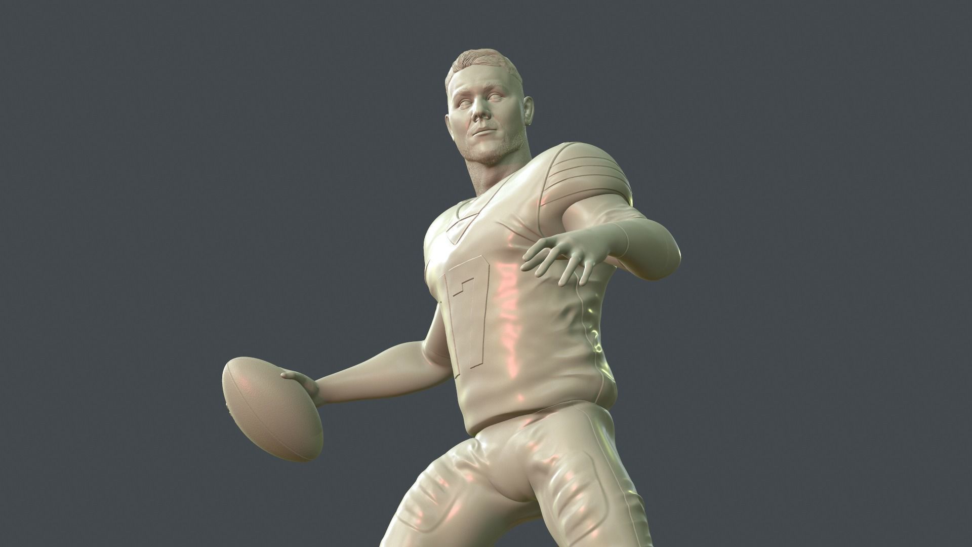 Josh Allen 3D print model_24