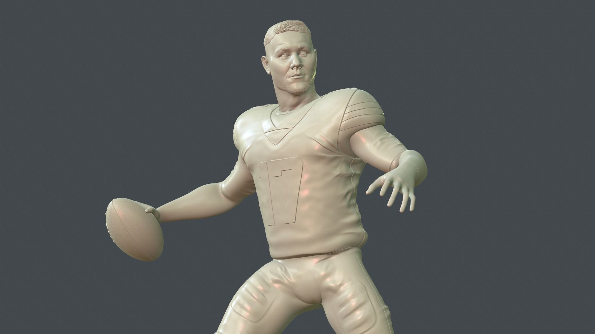 Josh Allen 3D print model_20