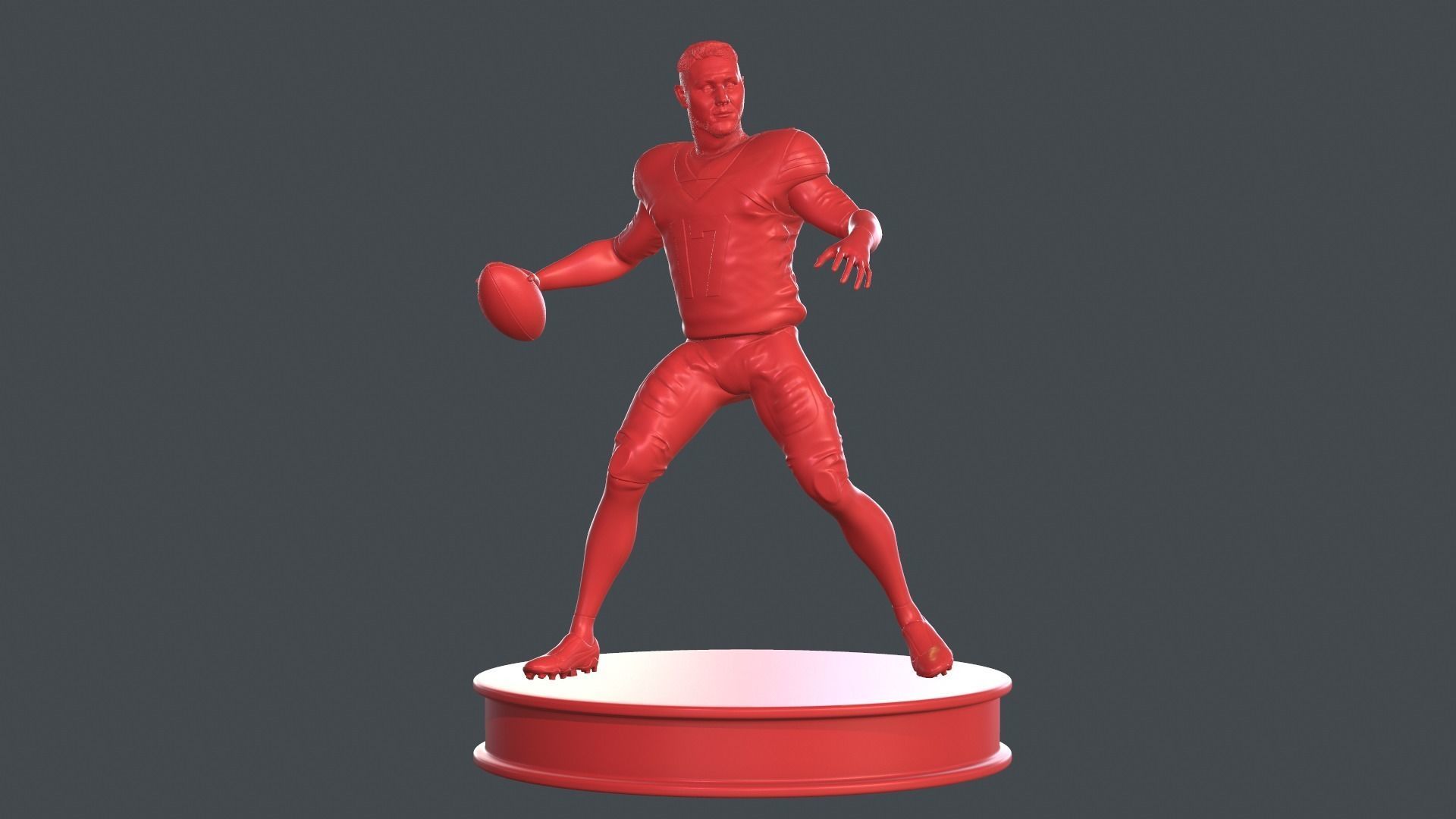 Josh Allen 3D print model_28