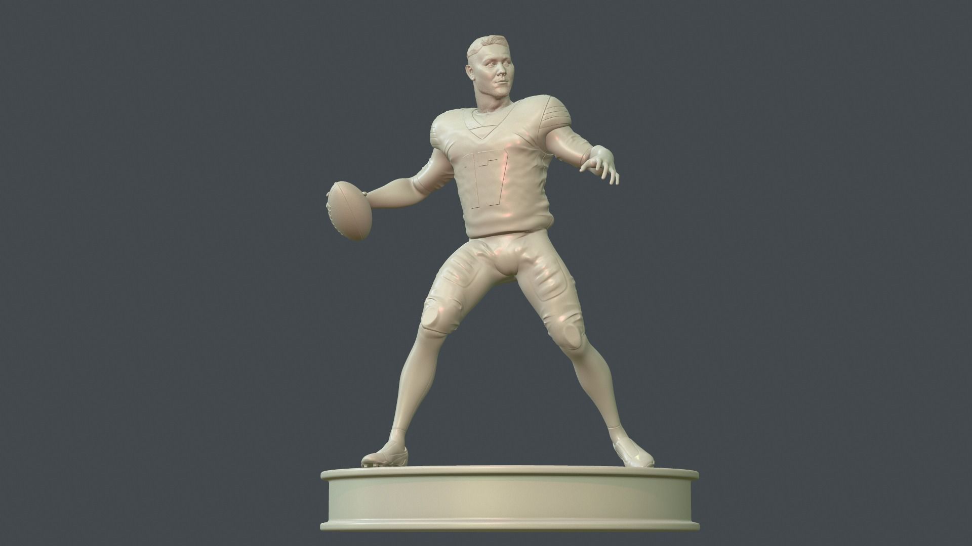 Josh Allen 3D print model_26