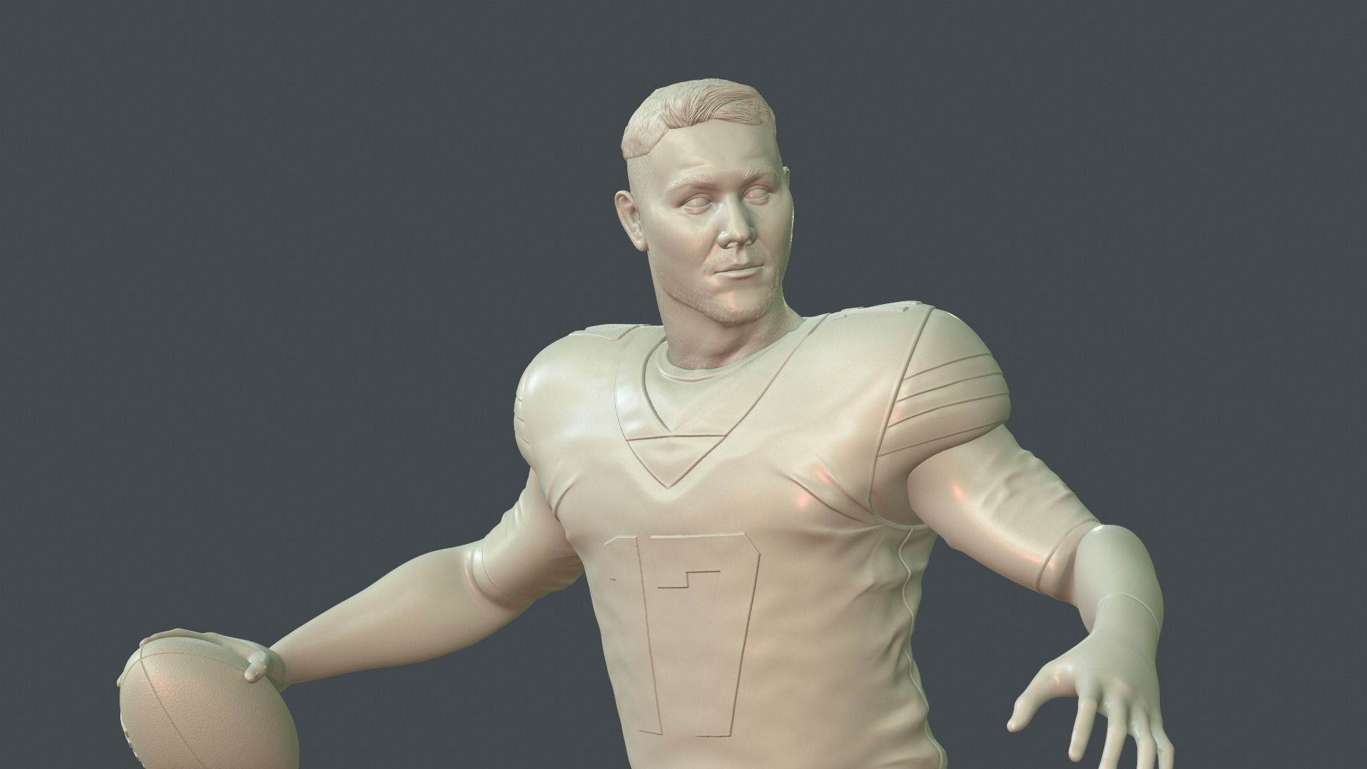 Josh Allen 3D print model_27