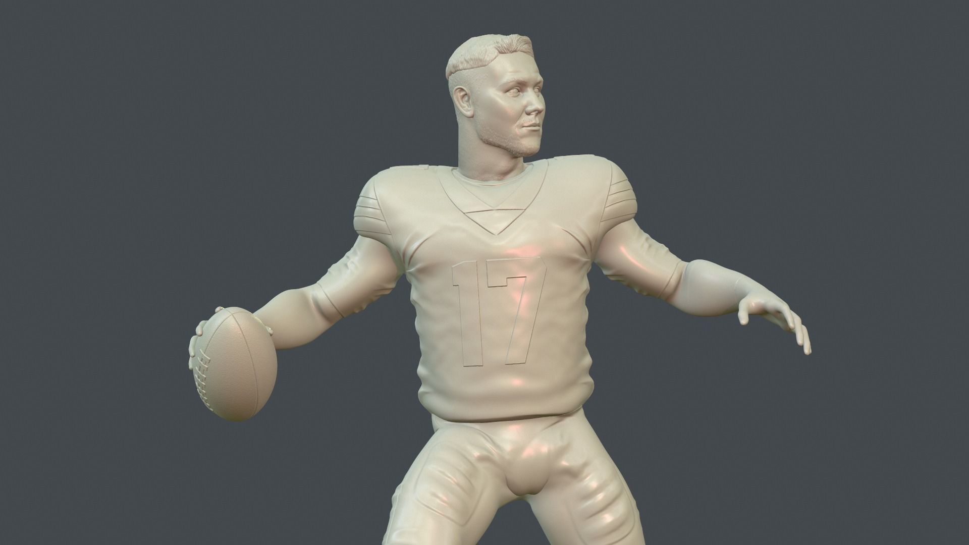 Josh Allen 3D print model_21