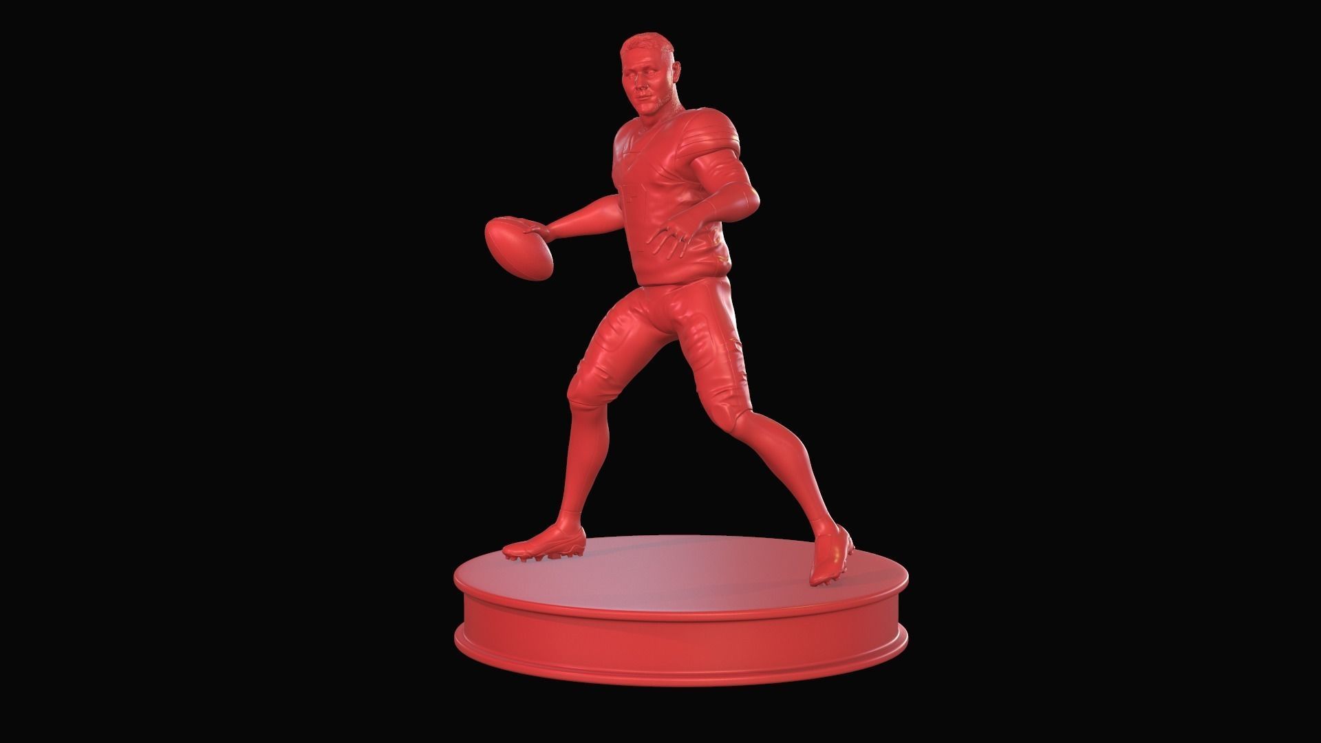 Josh Allen 3D print model_4