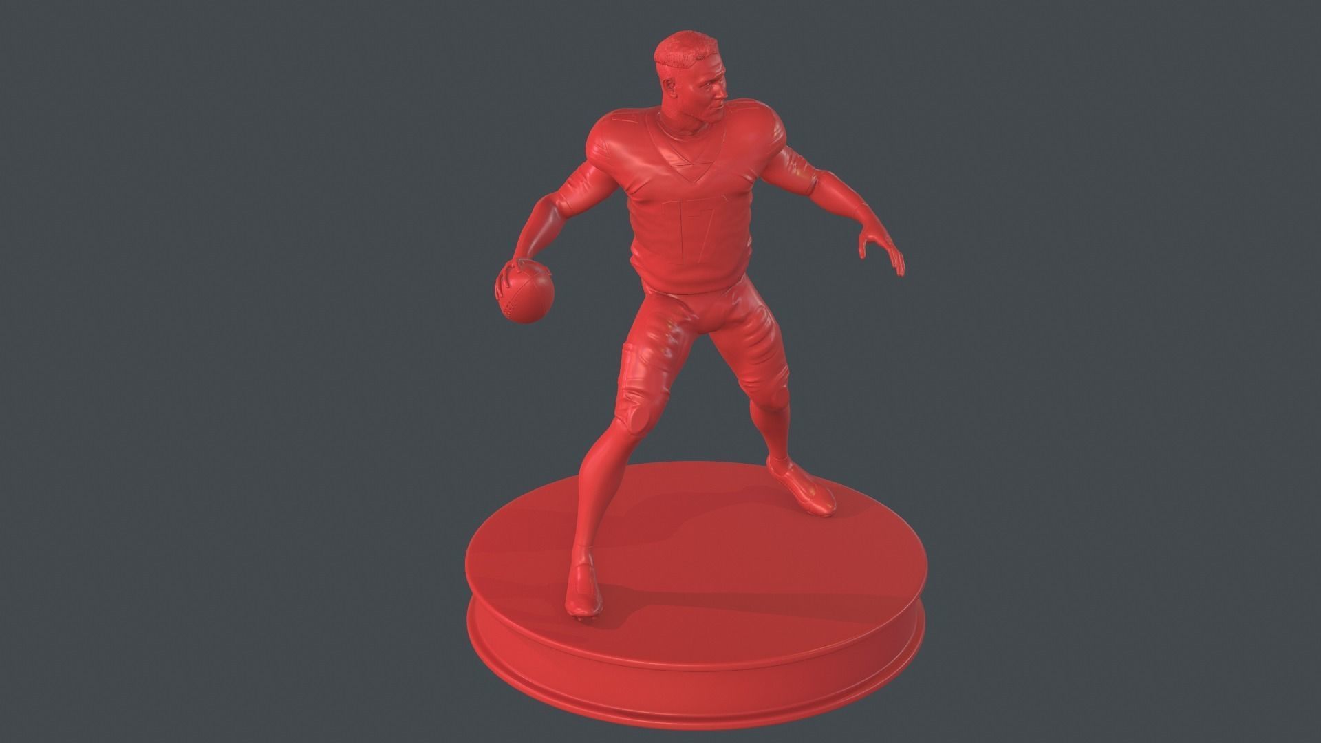 Josh Allen 3D print model_11