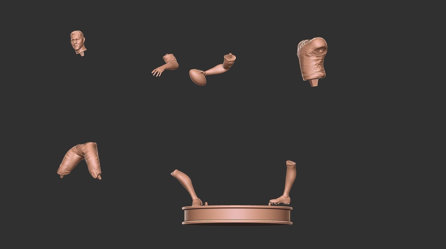 Josh Allen 3D print model_2