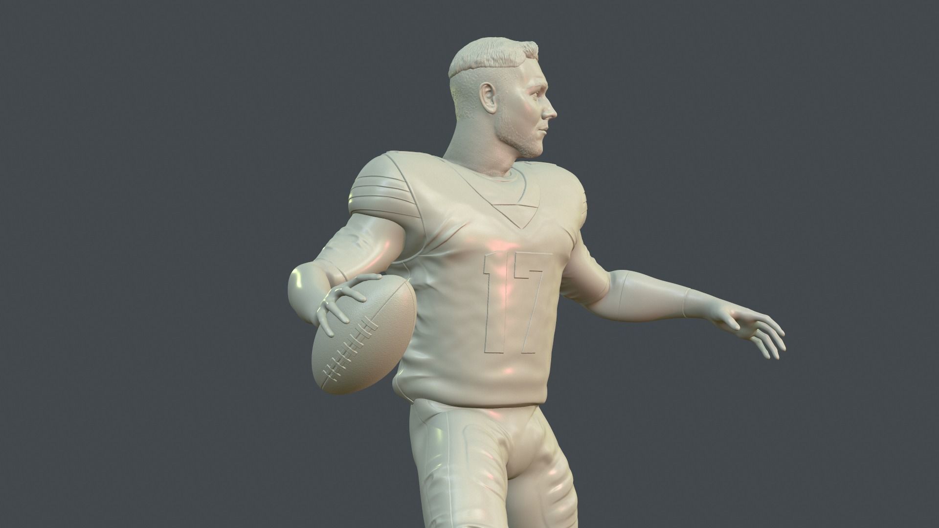 Josh Allen 3D print model_22