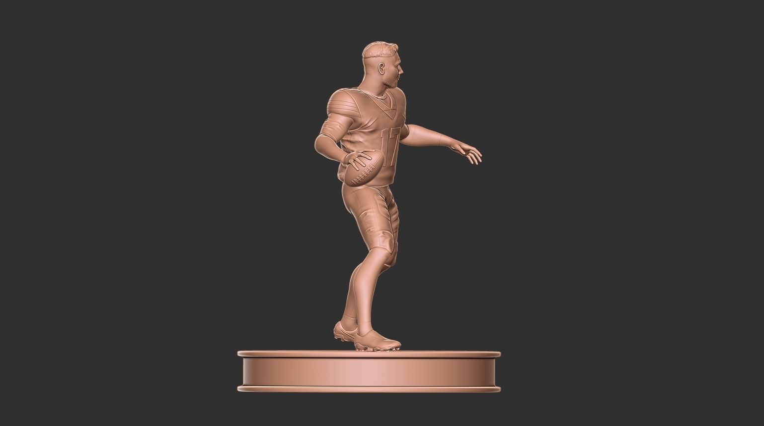 Josh Allen 3D print model_5