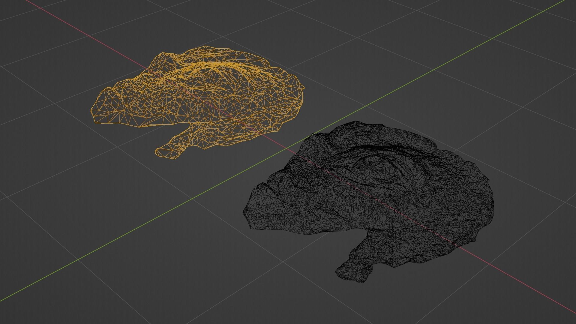 3D alien sea space god mosaic with materials and textures Low-poly 3D model_12