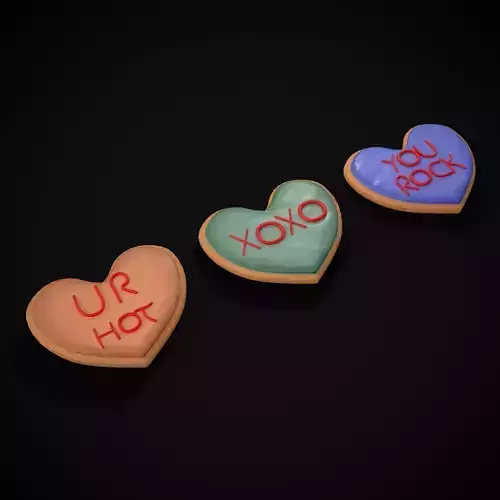 Valentines Day Sweetheart Cookies