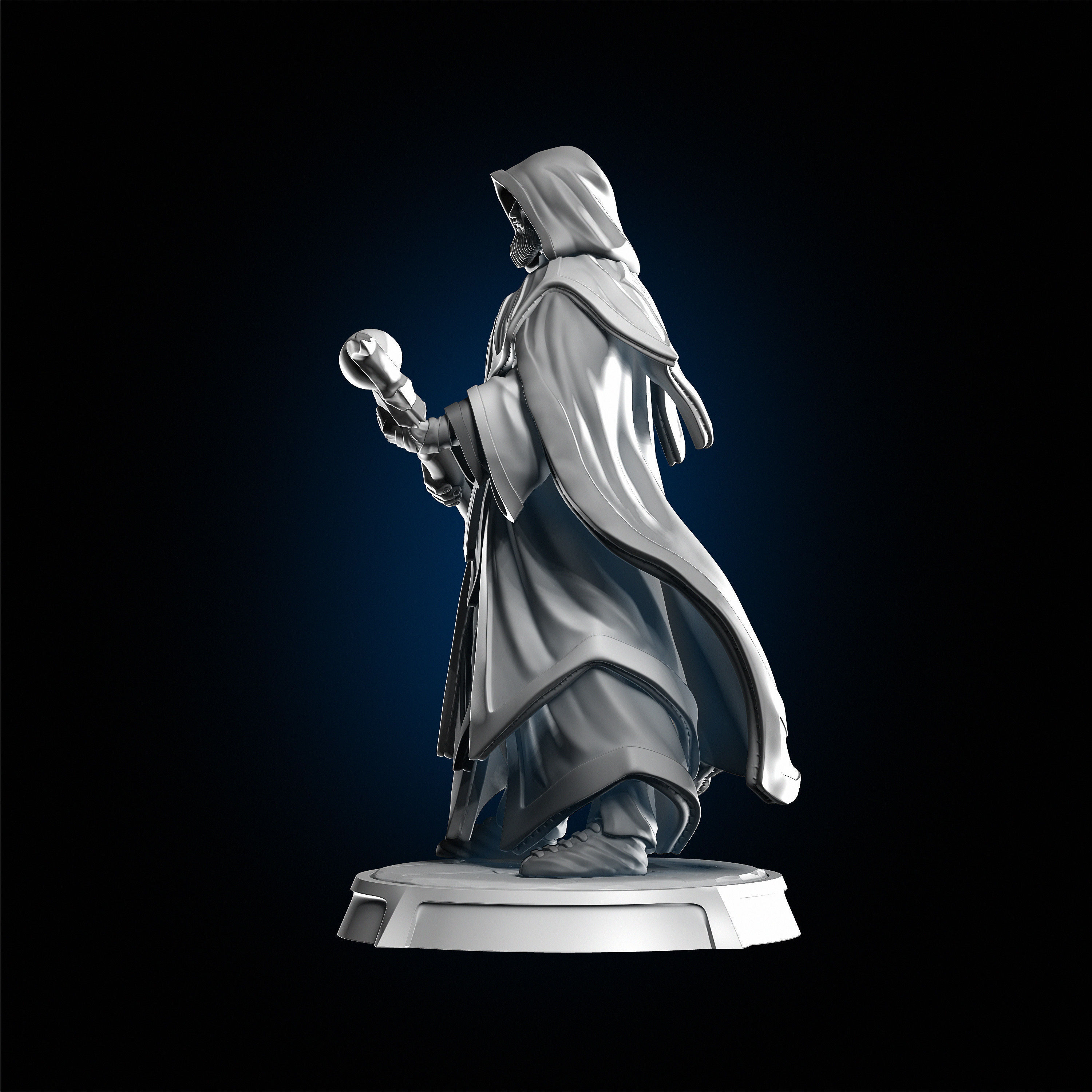 Hero Mage 3D print model_2