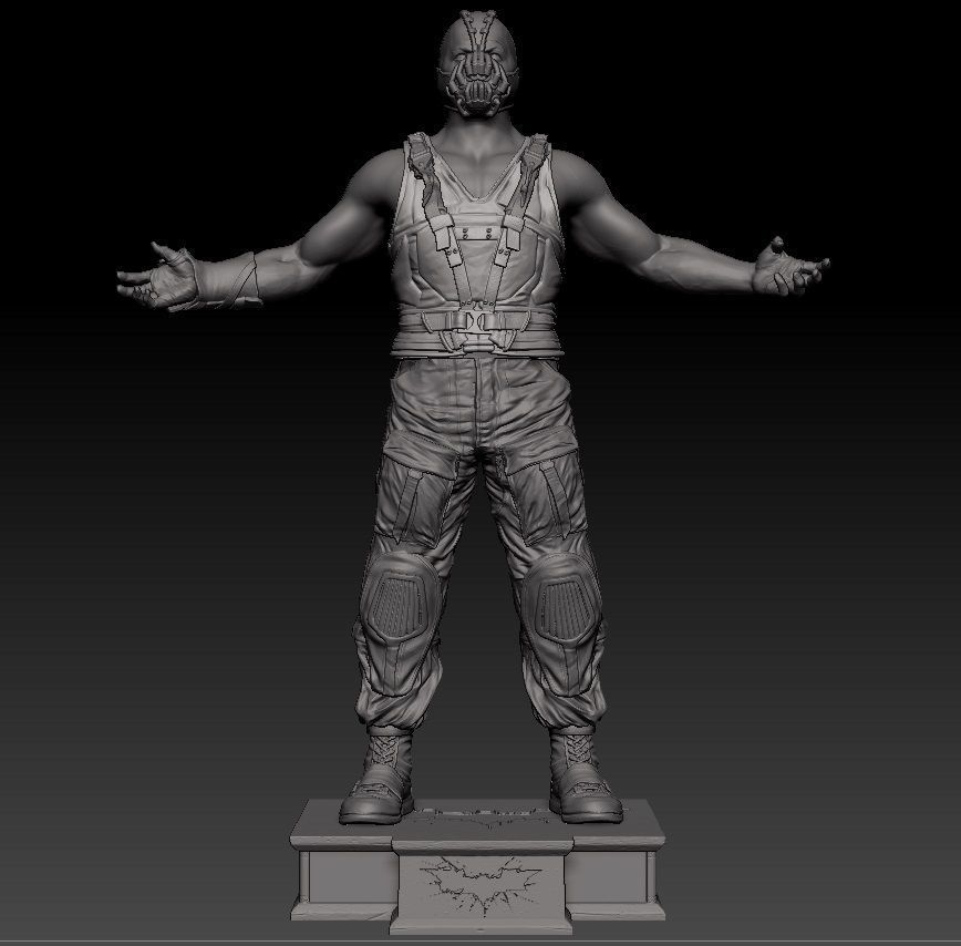 Dark Knight Rises Bane 3D print model_6