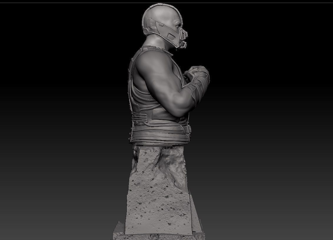 Dark Knight Rises Bane 3D print model_4
