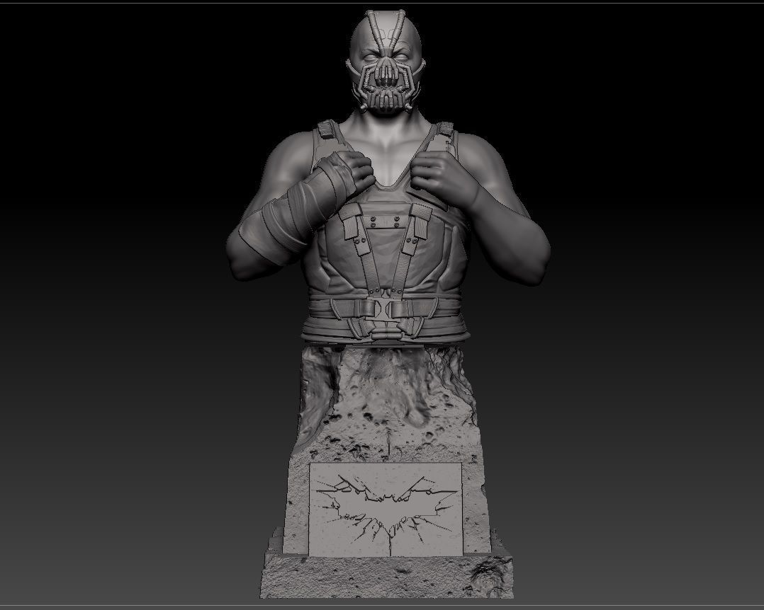 Dark Knight Rises Bane 3D print model_3